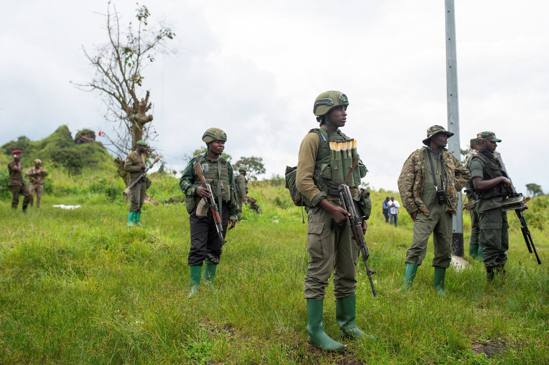 Thousands uprooted as Congo M23 rebels advance toward Goma