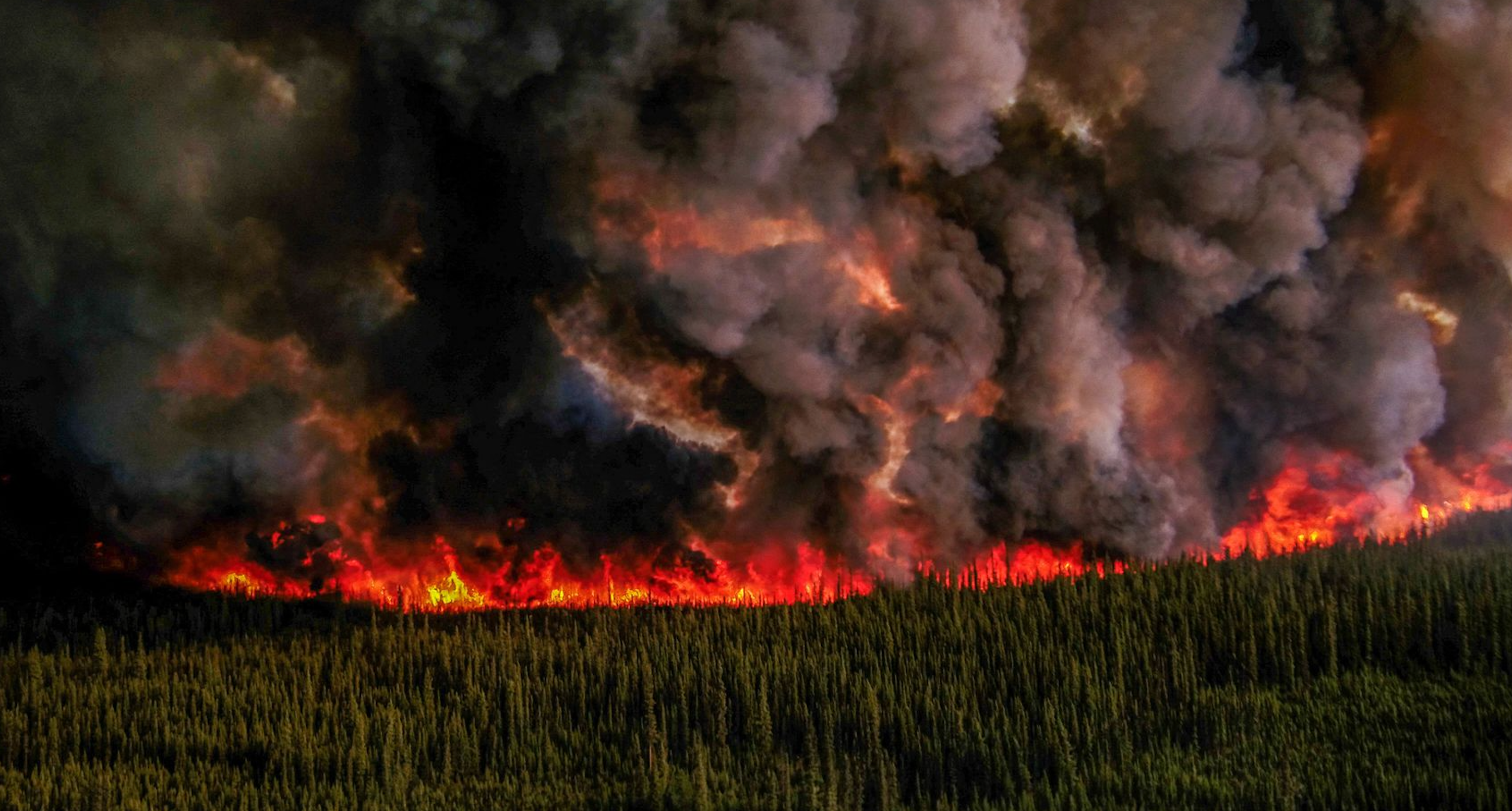 Canadian firefighter killed battling blaze in British Columbia