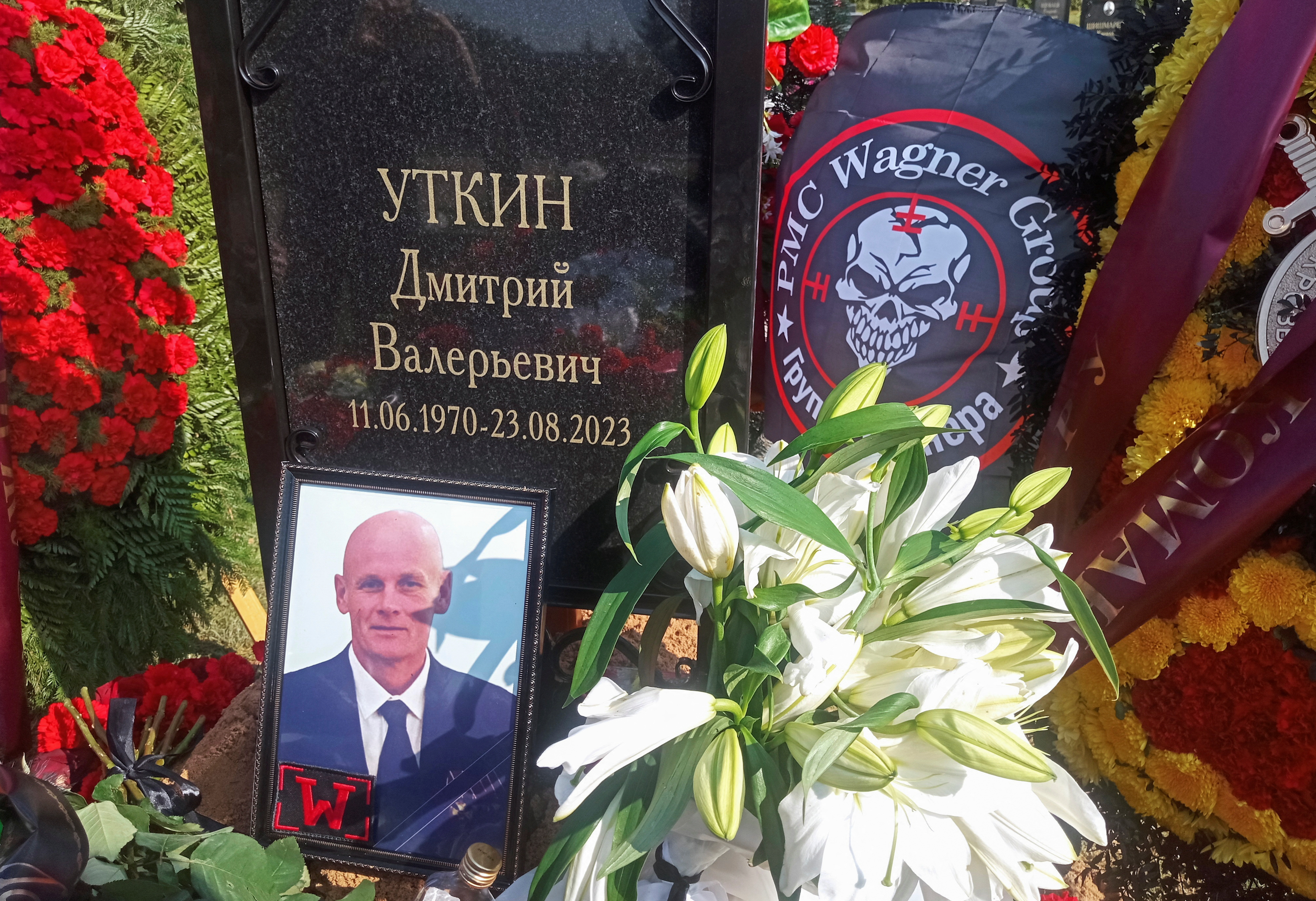 Wagner’s Utkin, right-hand man to Prigozhin, buried outside Moscow