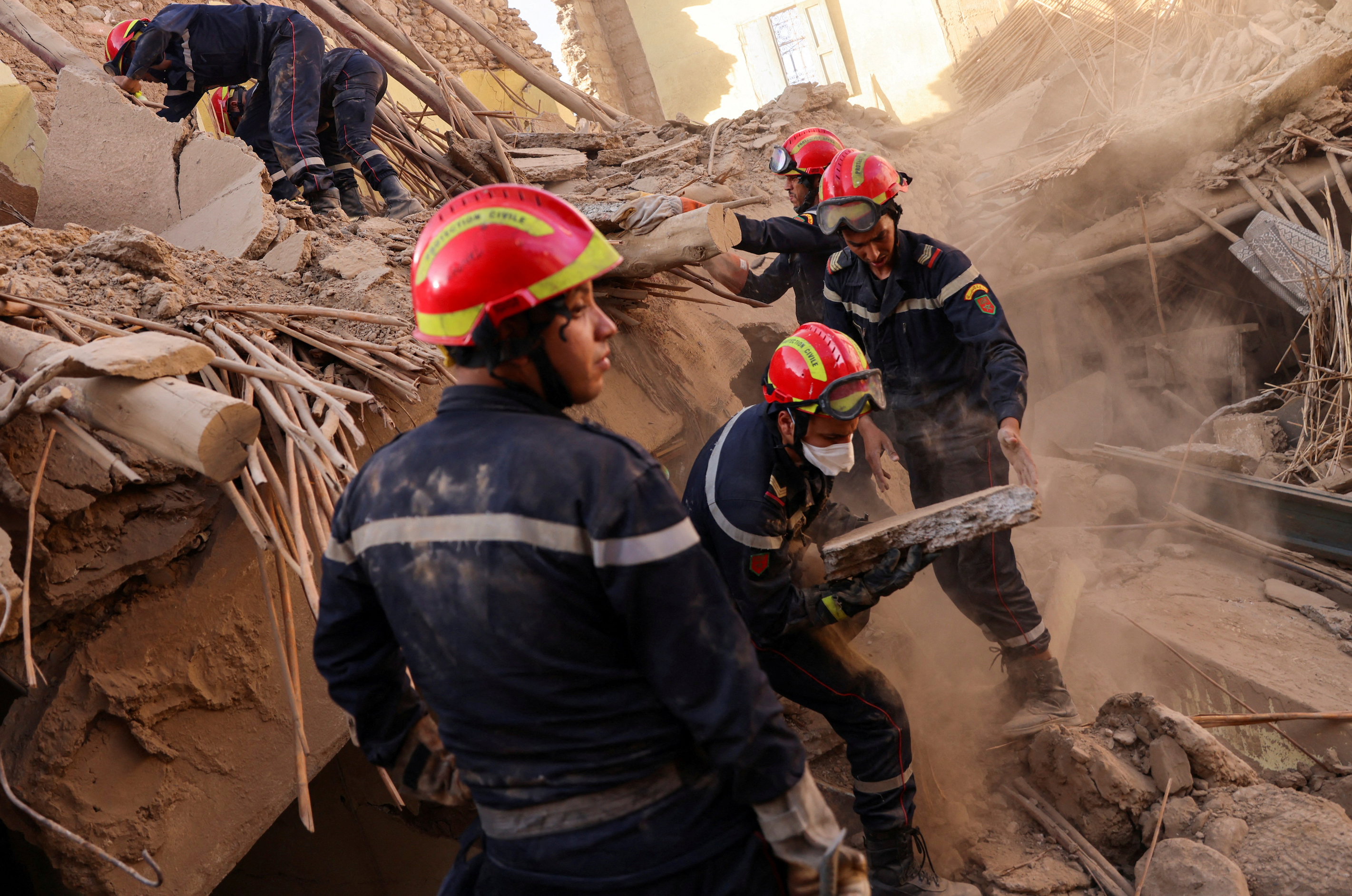 Morocco rescuers race to find survivors as earthquake toll nears 2,500