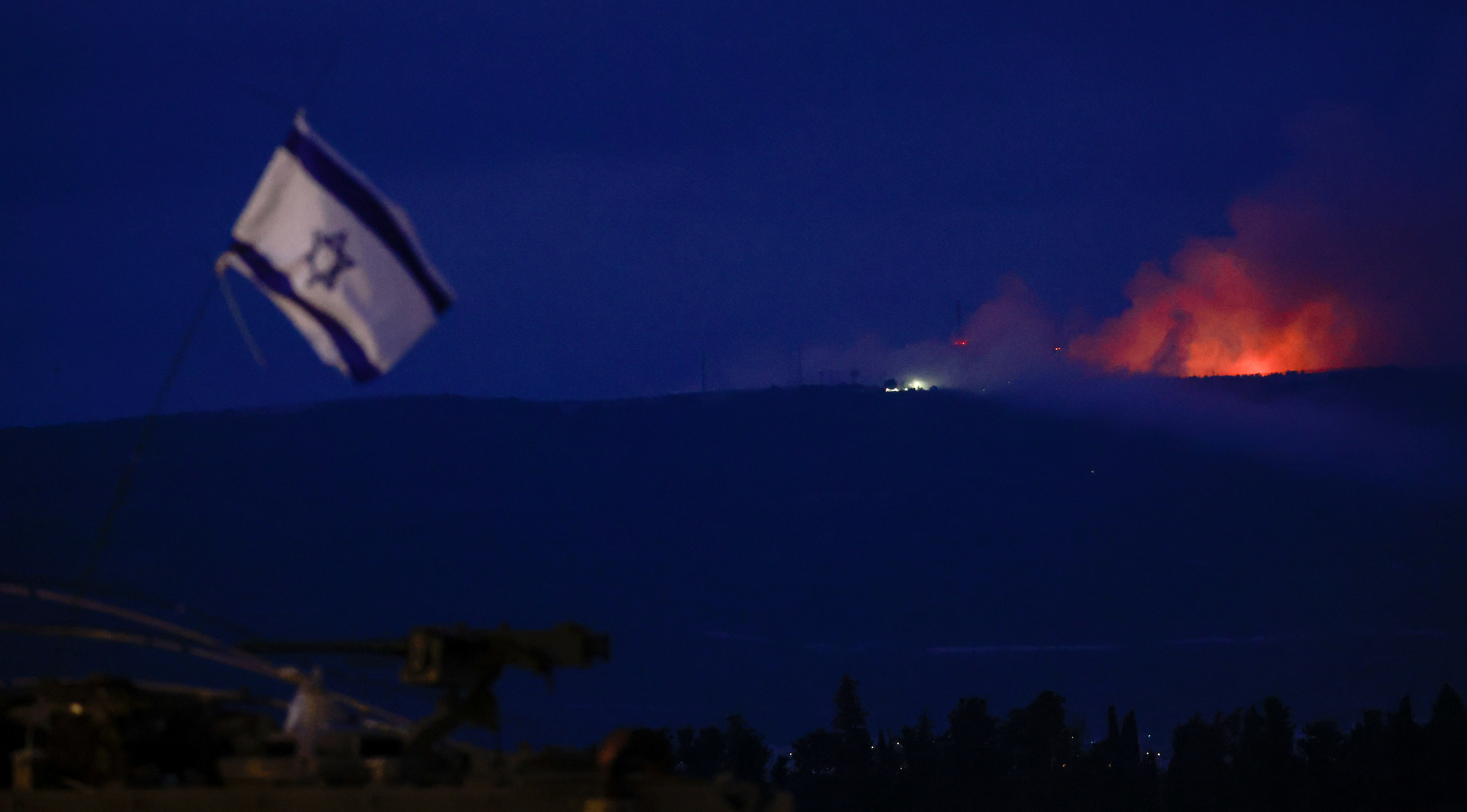 Israel bombs south Lebanon after Hezbollah rocket fire