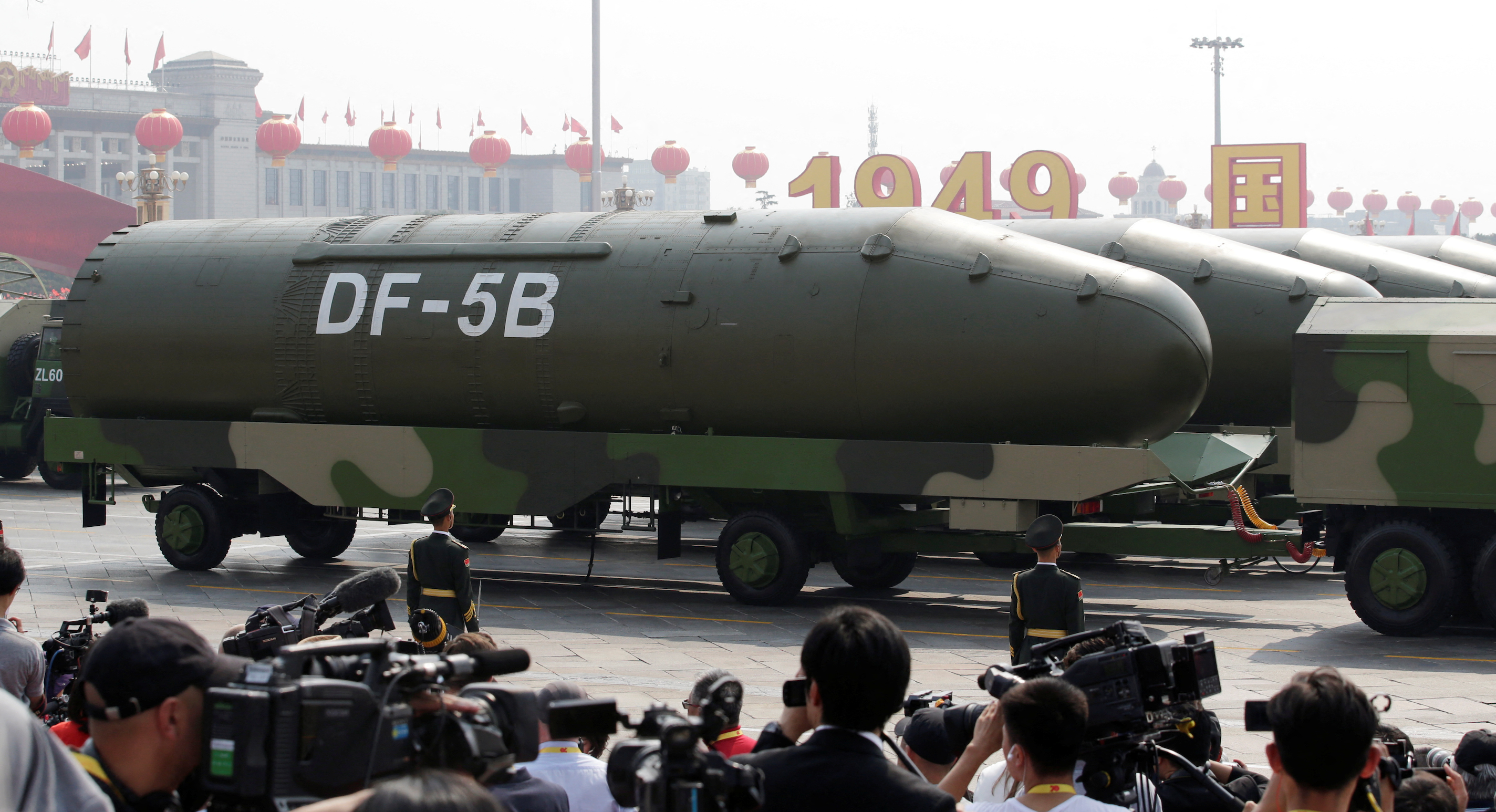 China now has over 500 nuclear warheads, Pentagon says