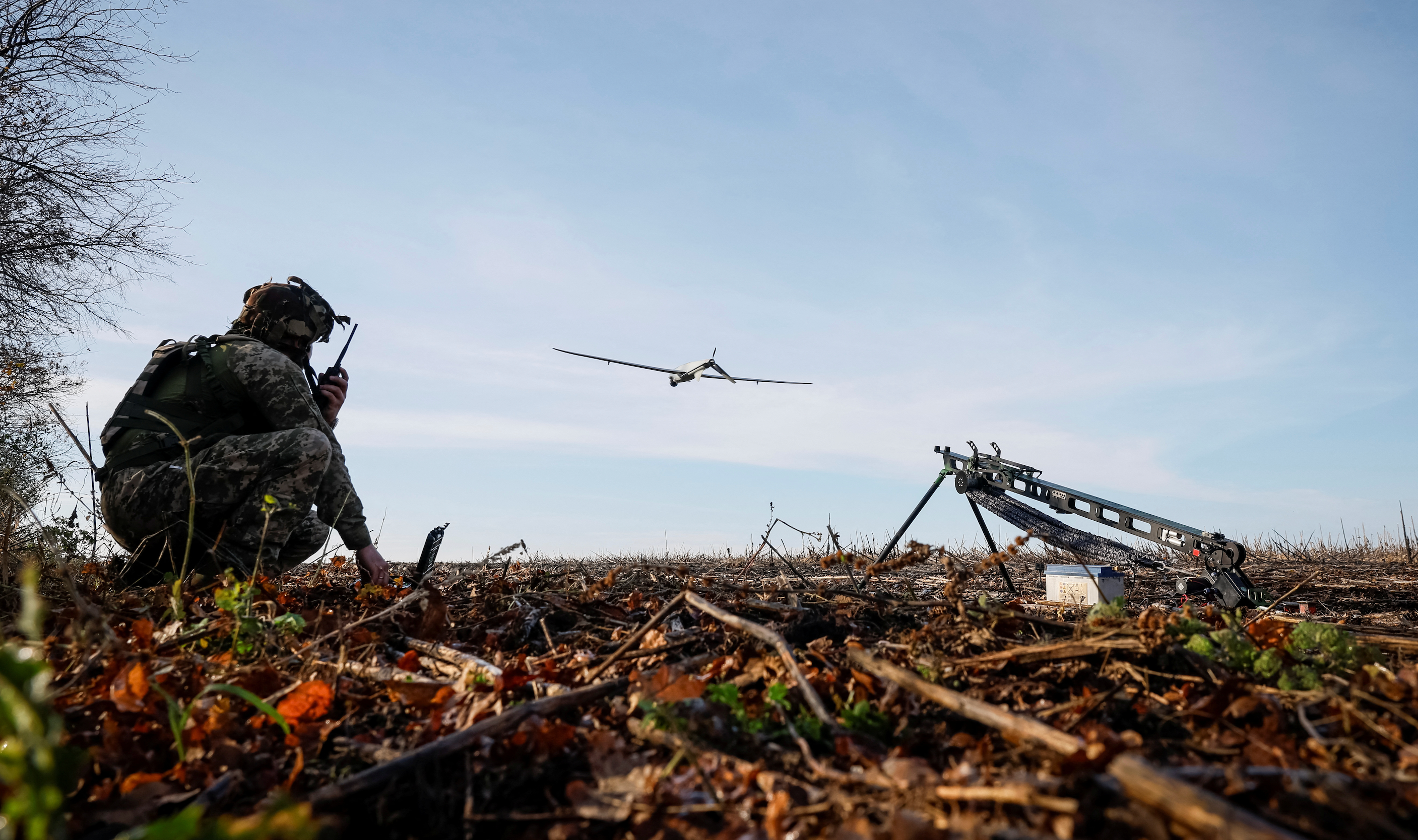 The drones fighting cat and mouse battles behind Russian lines in Ukraine