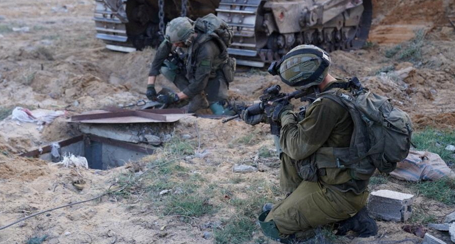 With mapping robots and blast gel, Israeli troops demolish Hamas tunnels