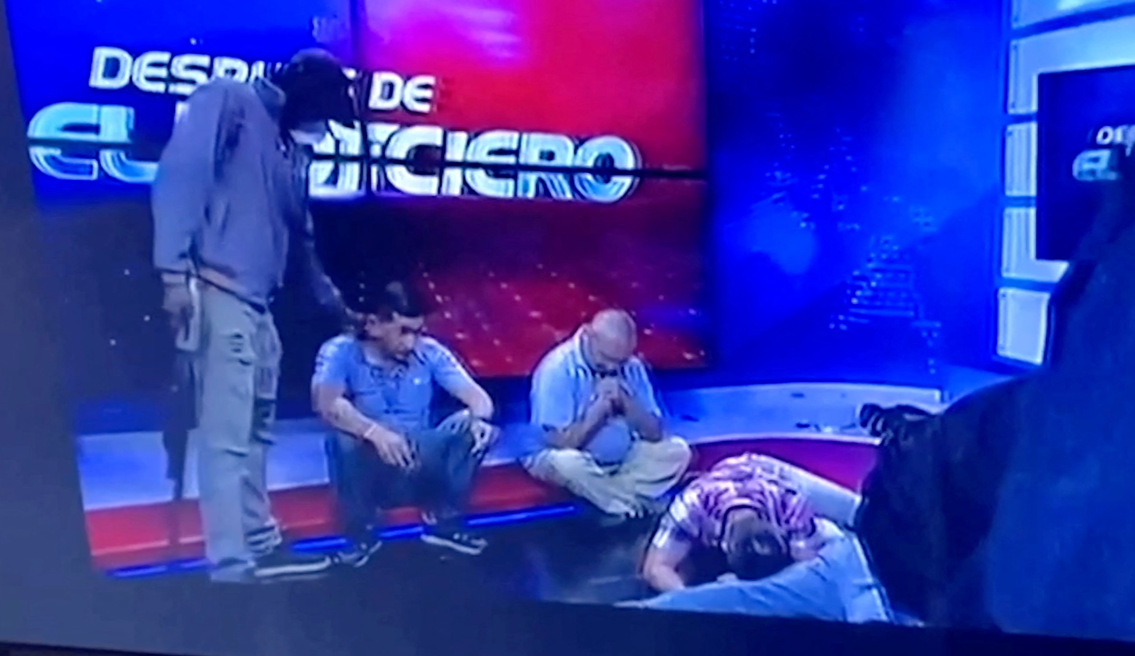 Gunmen in Ecuador storm TV studio in wave of violence