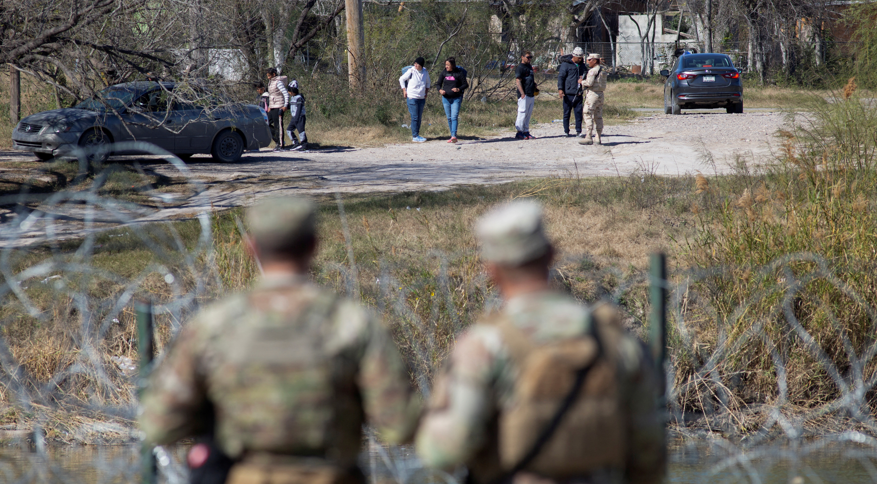 Woman, two children drown at US border as Texas, White House feud