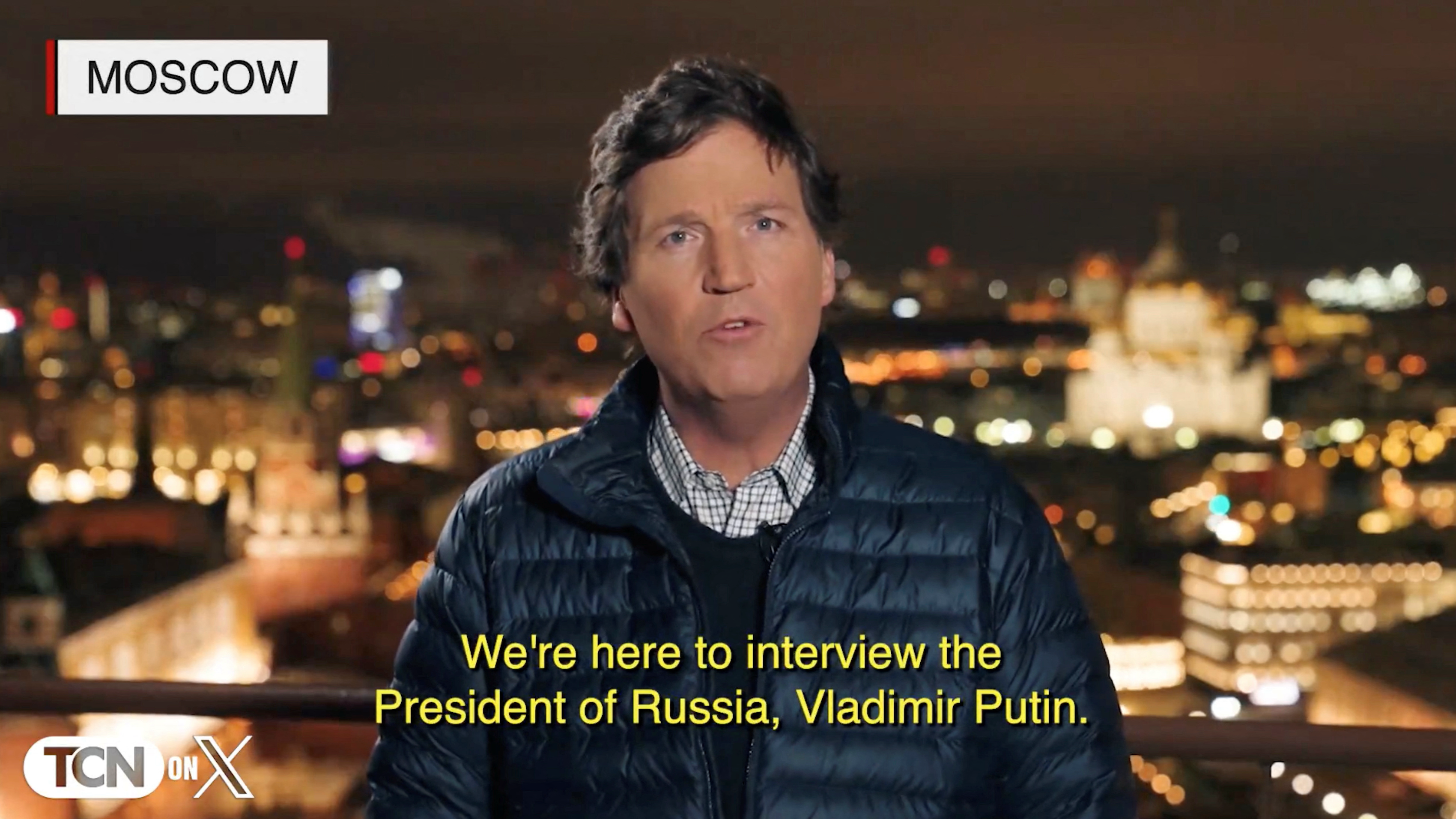 Kremlin confirms Putin gave interview to ex-Fox News host Tucker Carlson