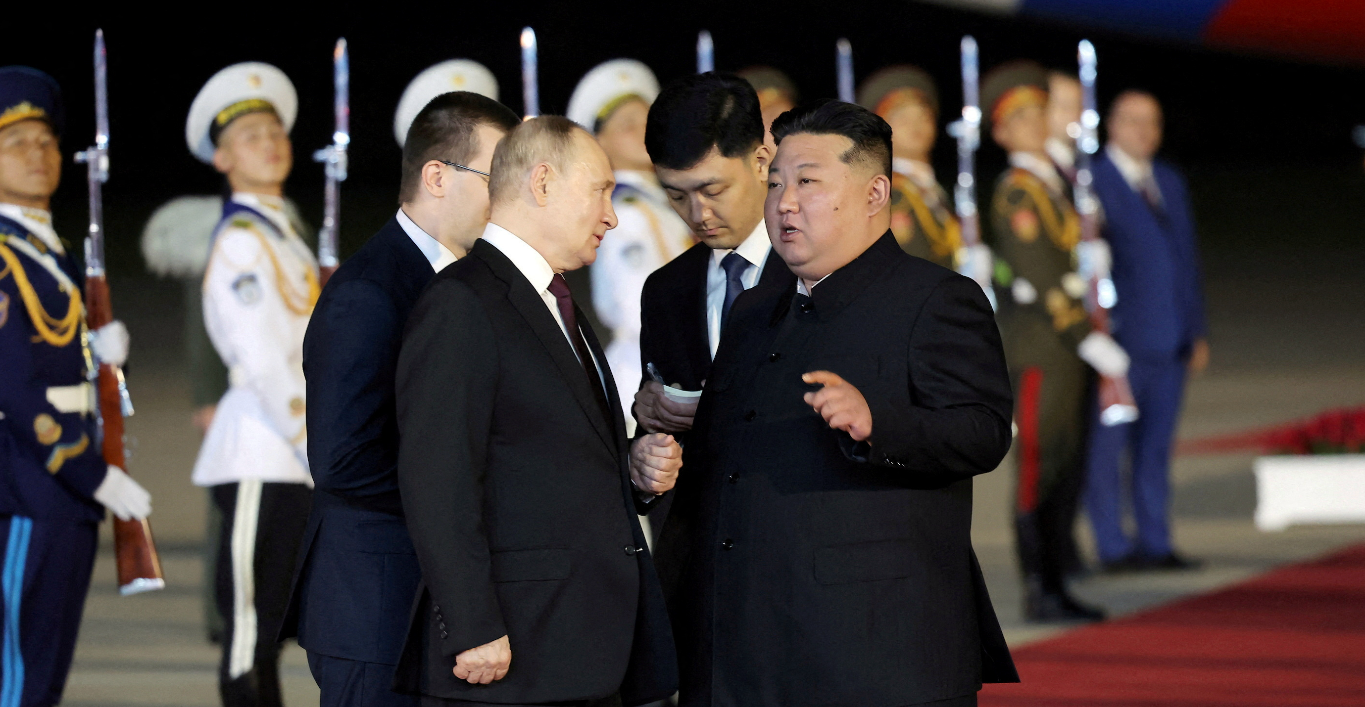 Putin and Kim sign mutual defense pact