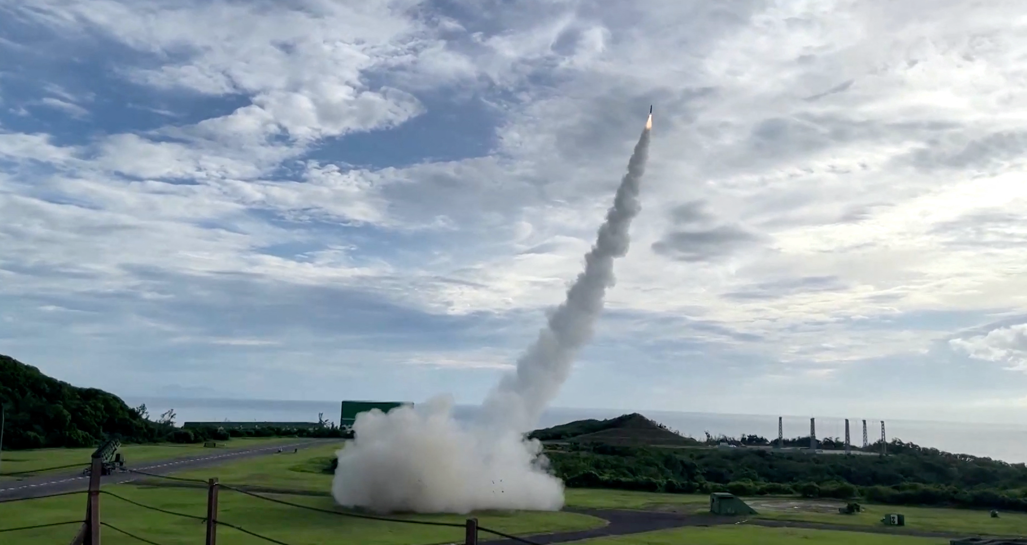 Taiwan shows off missile firepower to reporters