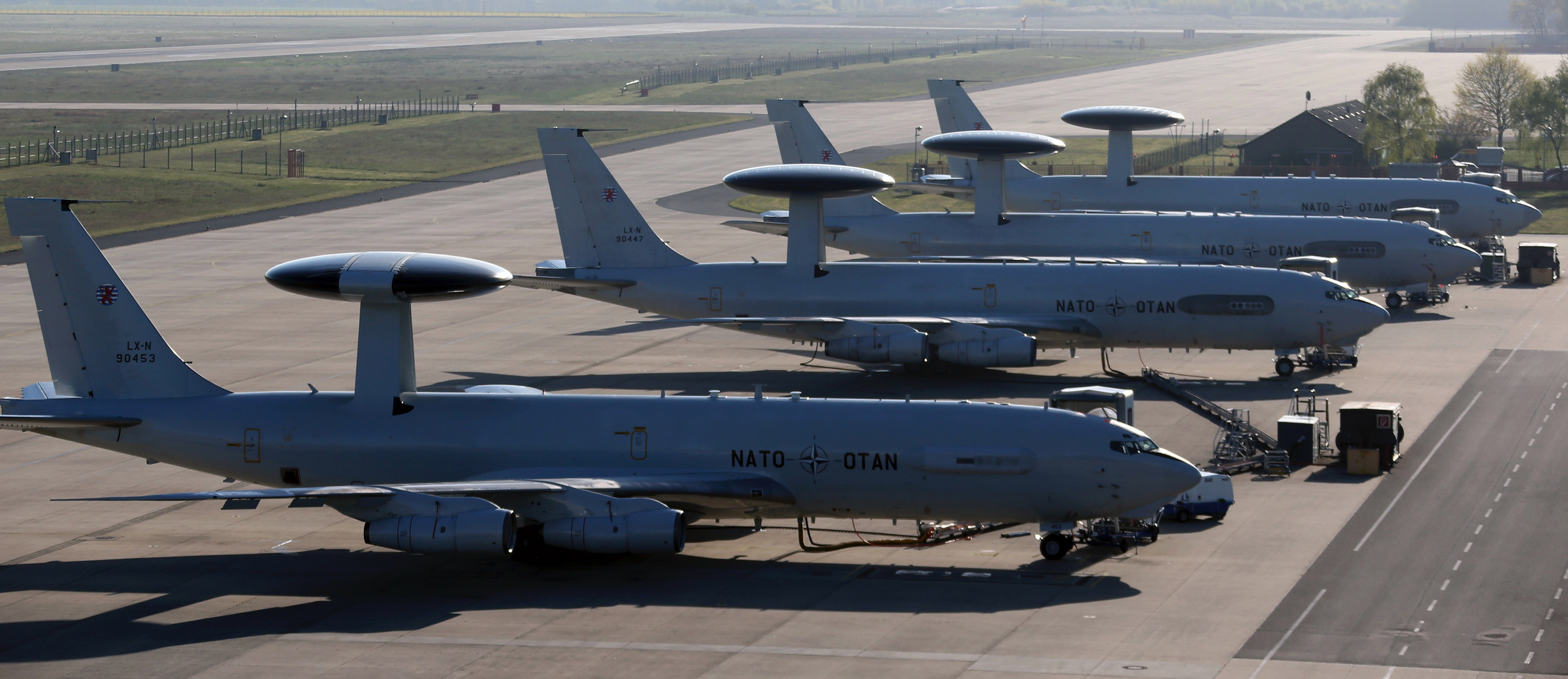 NATO air base in Germany raises security level due to “potential threat”