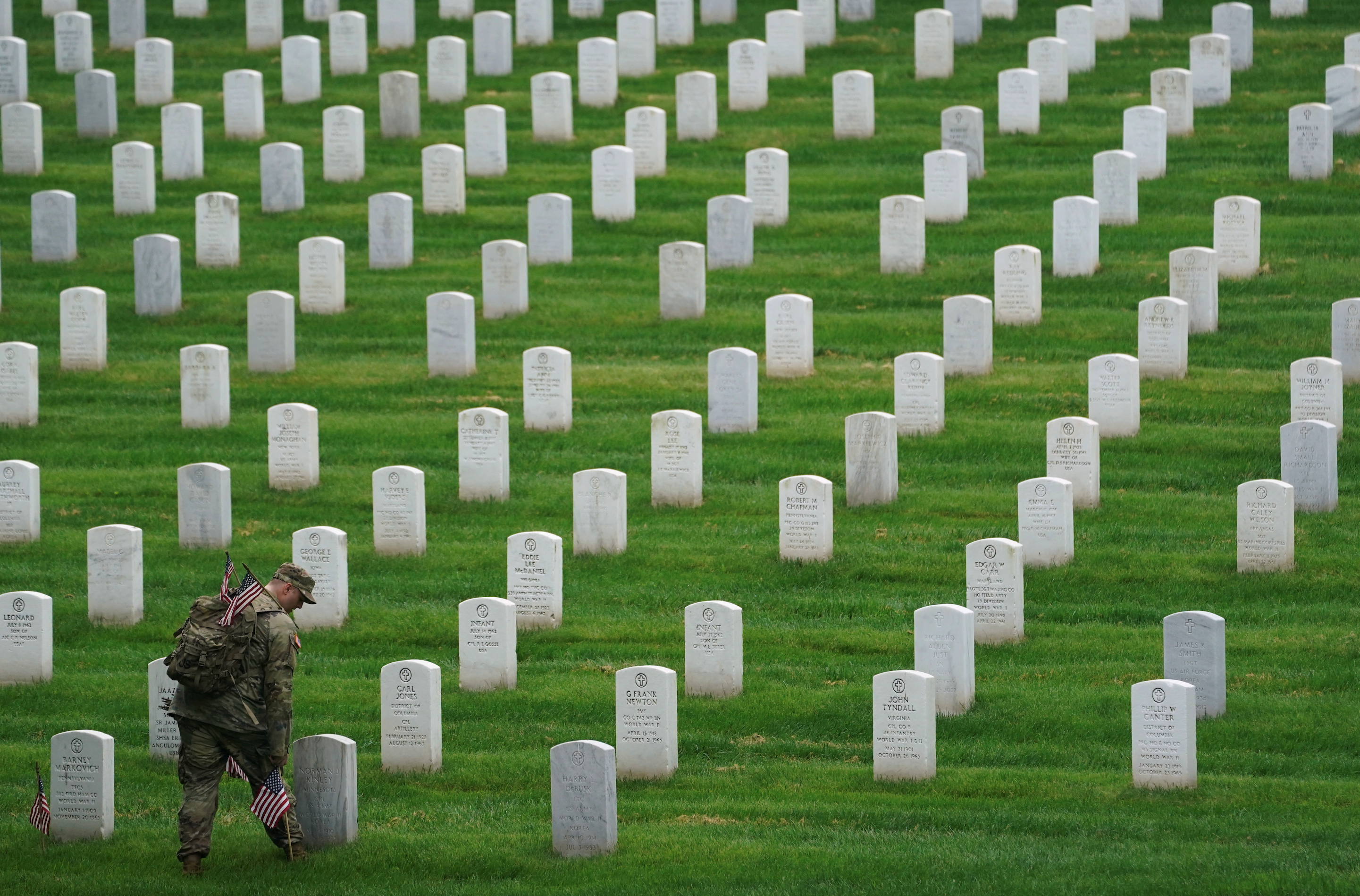 US Army defends Arlington National Cemetery employee in Trump campaign incident