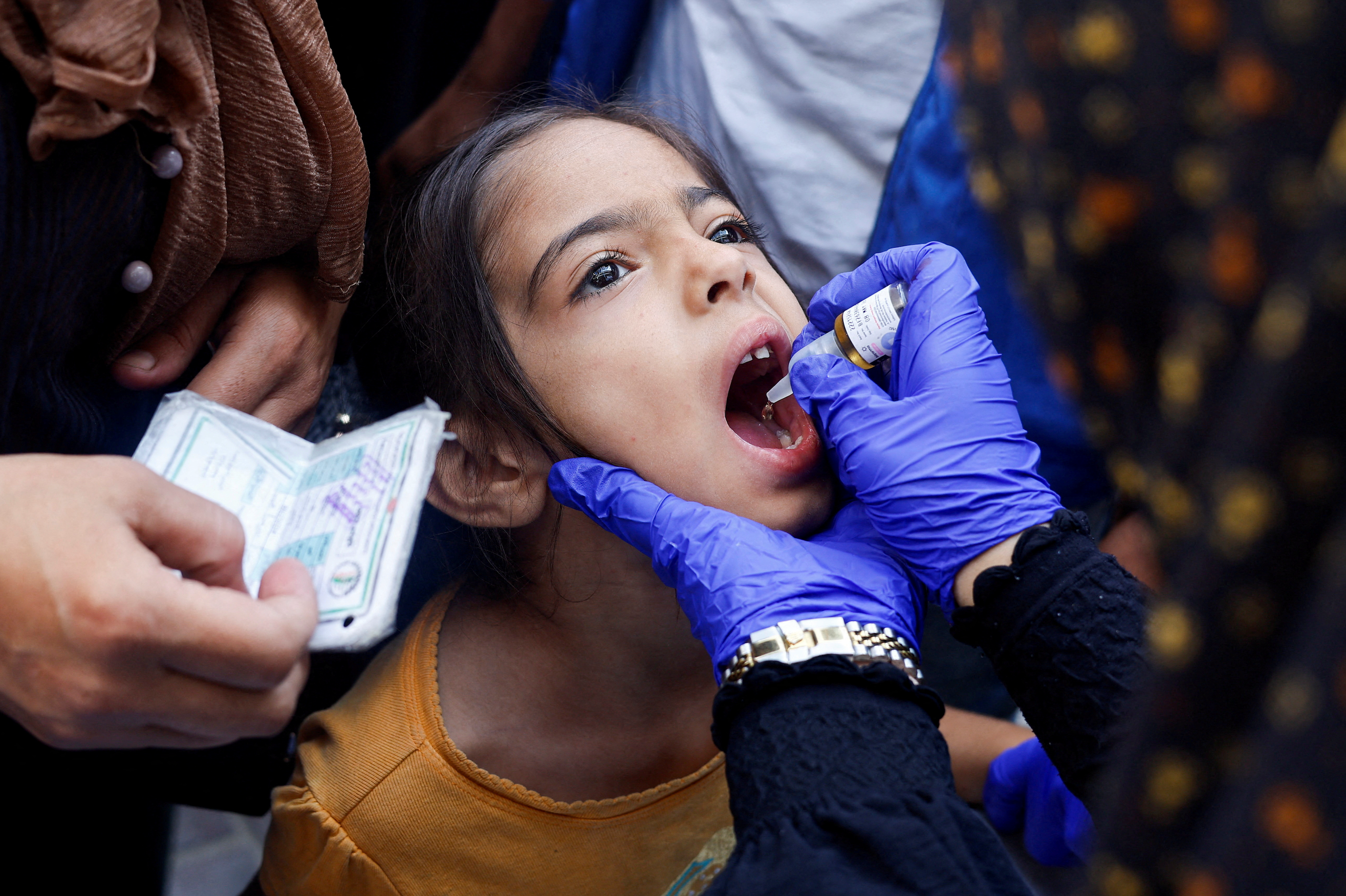 Second stage of Gaza polio campaign begins while war goes on in other areas