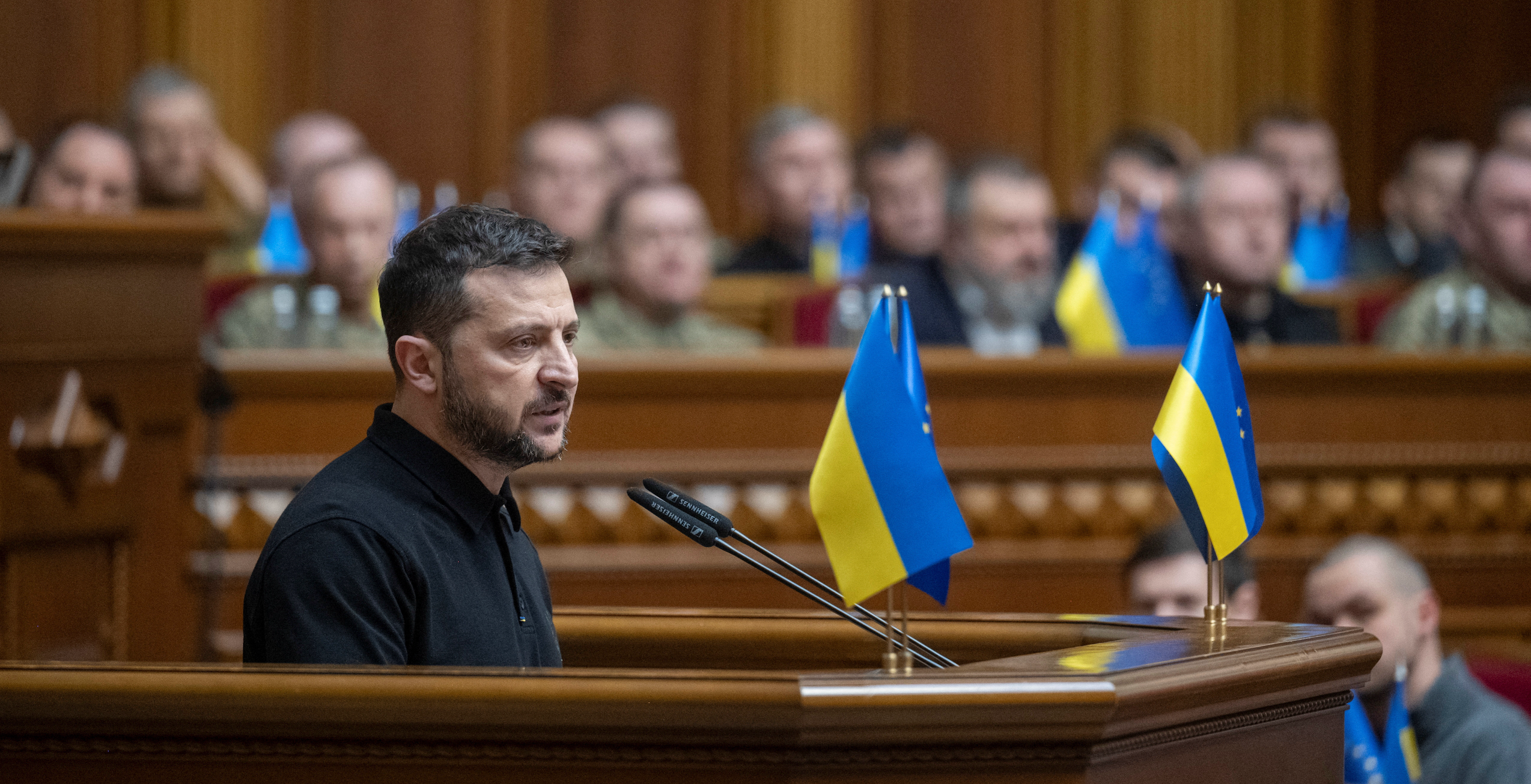 Zelenskiy unveils “Victory Plan” to Ukrainian parliament