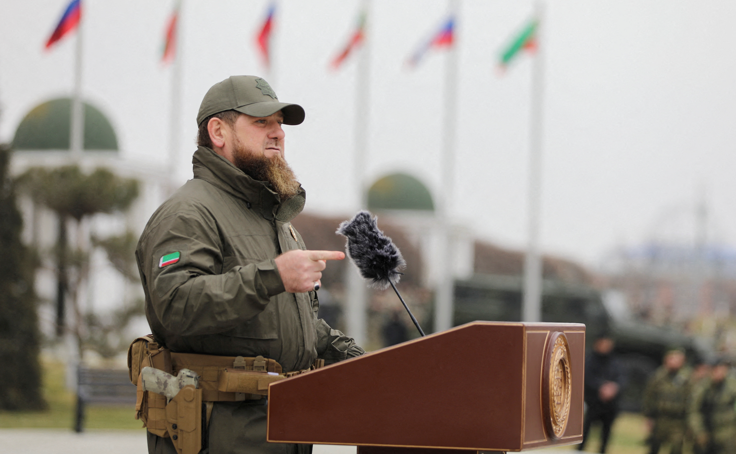 Chechen leader vows revenge after drone attack