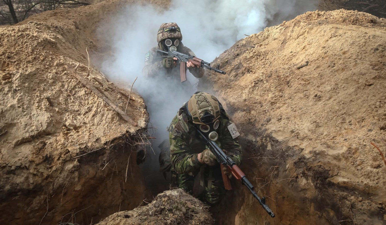 Museum tanks and trench systems enhance Ukraine training, EU commander says