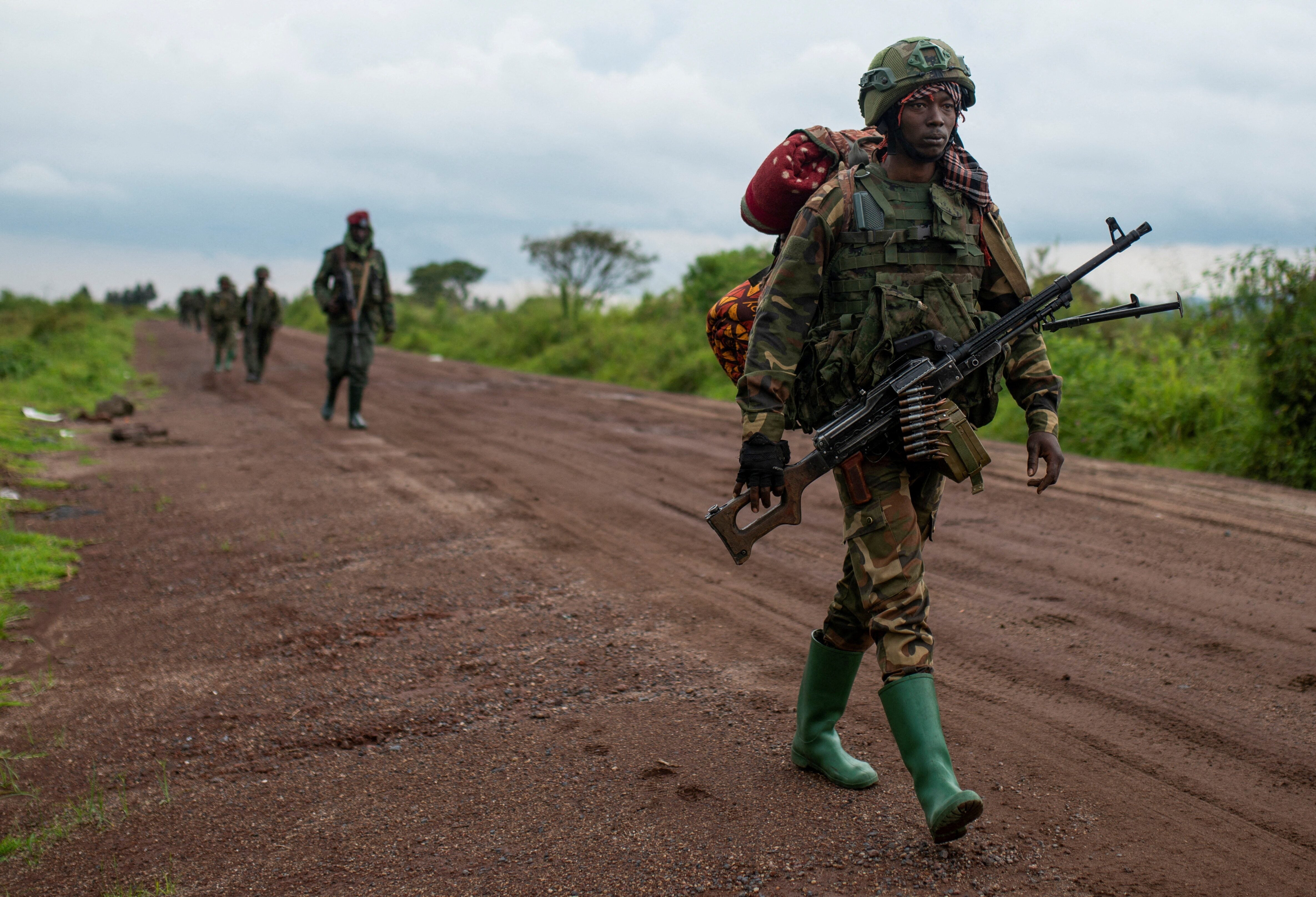 Congo rebels seize eastern town on critical supply route