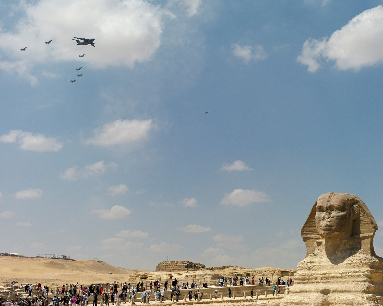 Chinese fighter jets fly over Egypt in first joint exercises