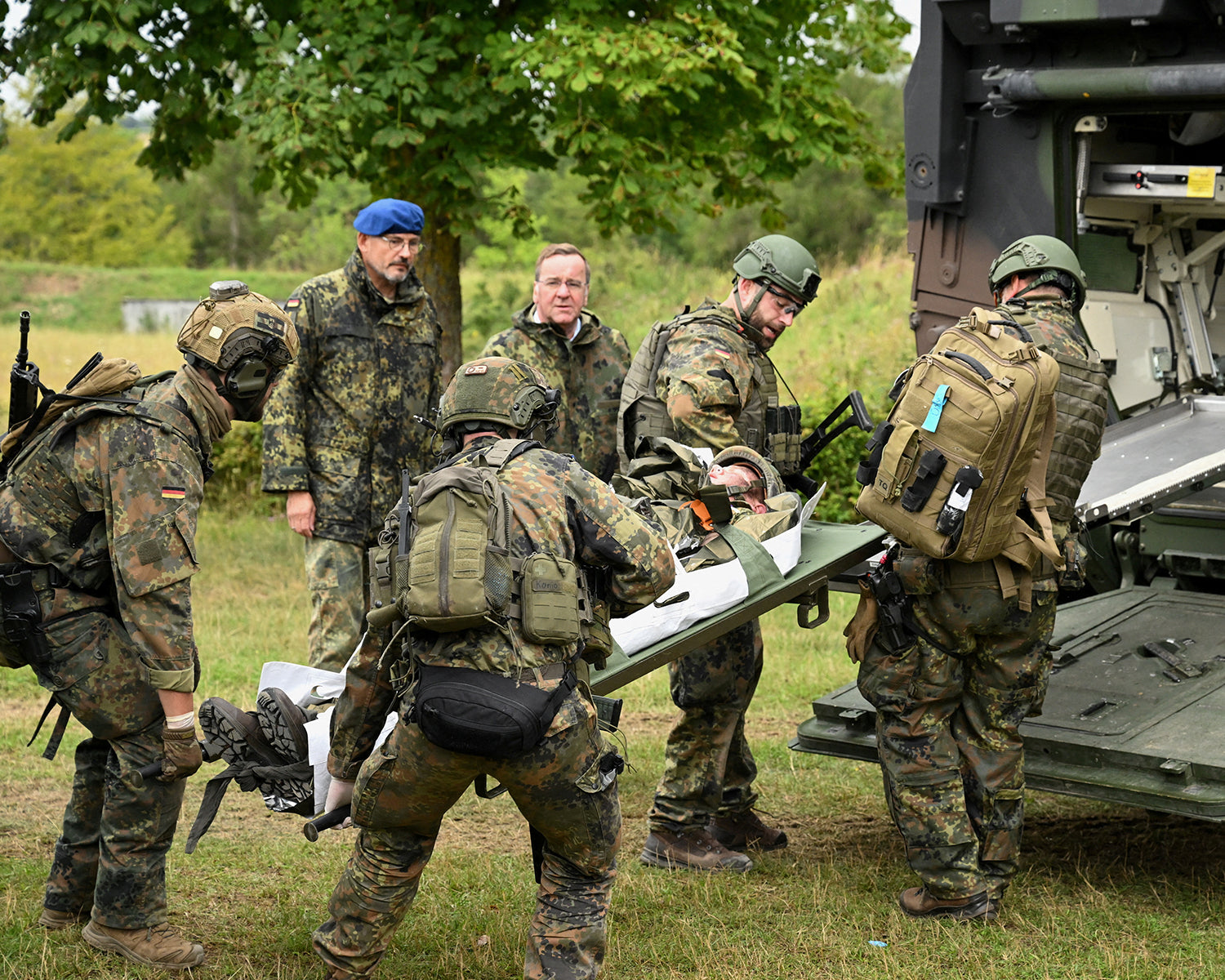 Germany plans for 1,000 wounded troops per day in case of conflict with Russia