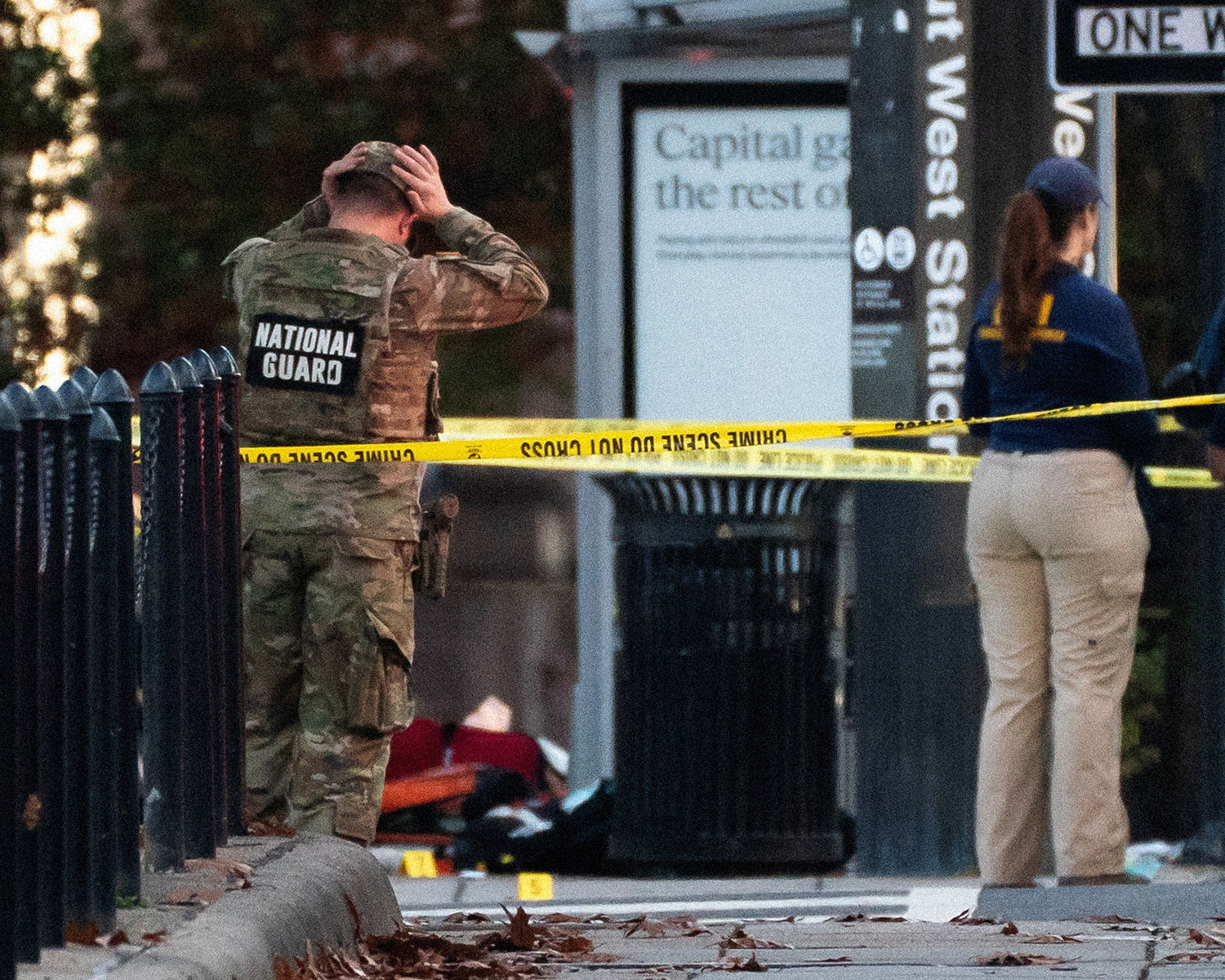 National Guard member dies of wounds from ambush, one "fighting for his life"