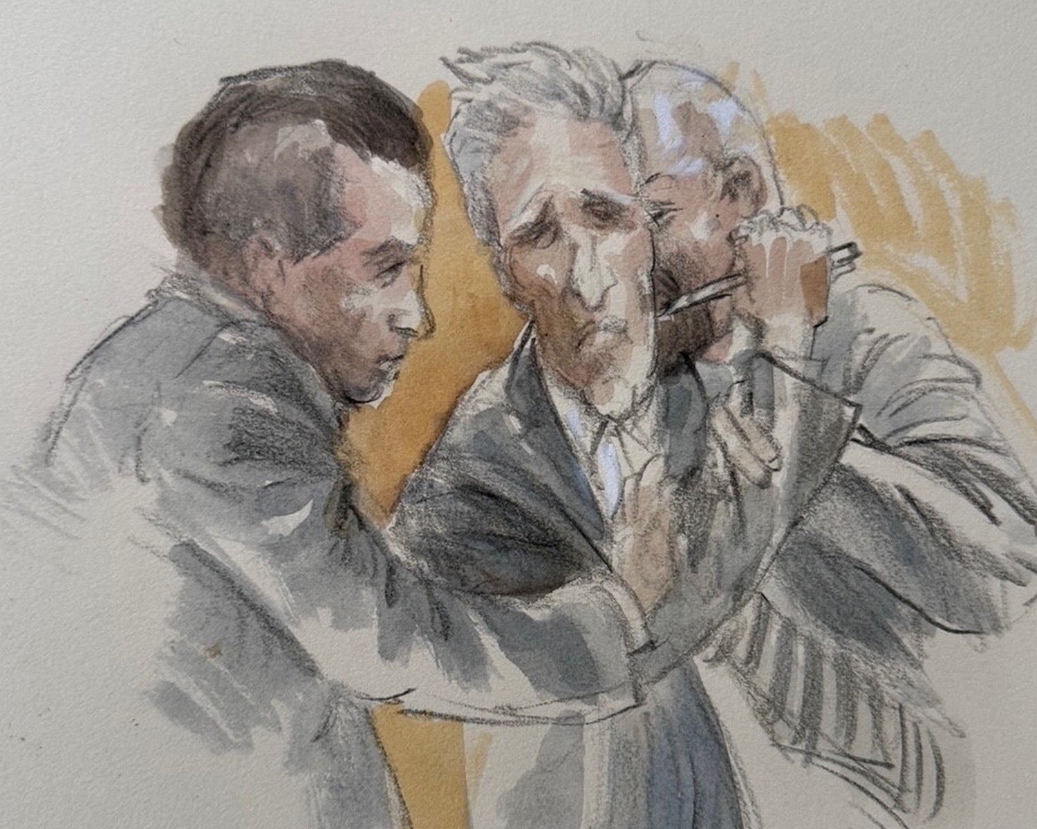 Man found guilty of assassination attempt on POTUS, tries to stab self