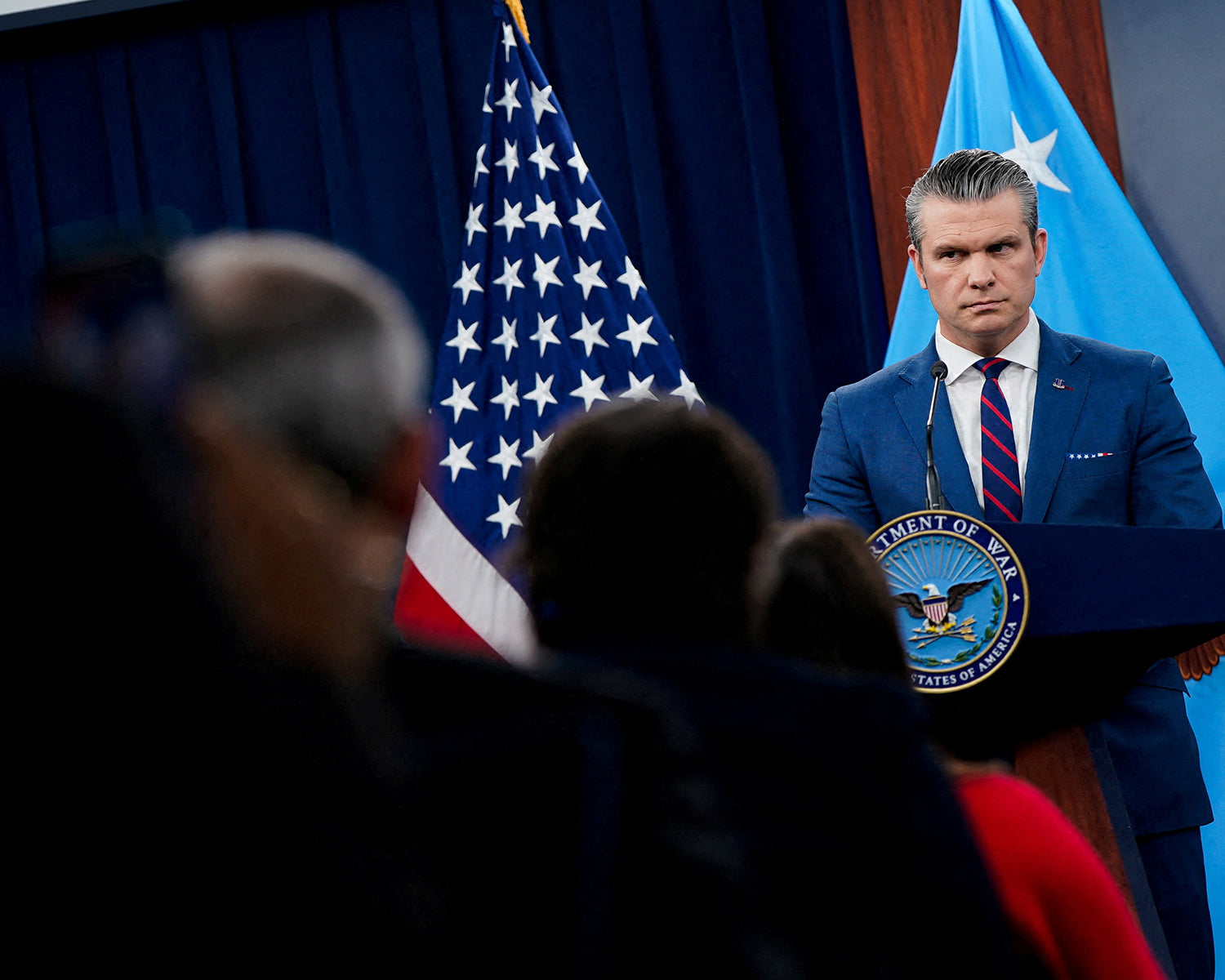 US Defense Secretary Hegseth's broker looked to buy defense fund before Iran attack