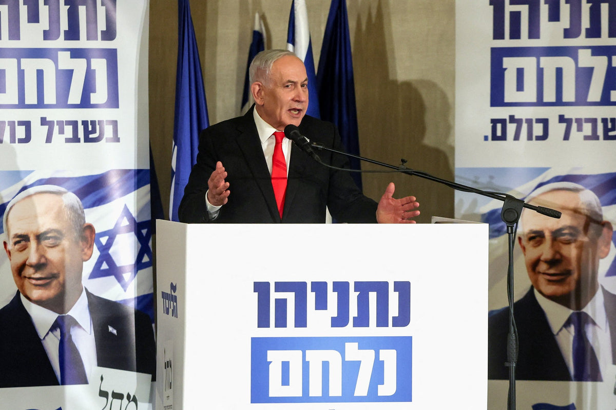 Israeli Prime Minister Benjamin Netanyahu speaks to reporters in Jerusalem, Sept. 8, 2026. Netanyahu’s office is denying a new report that he received a UAE warning about a planned major Hamas attack roughly 10 days before Oct. 7, 2023. (REUTERS/Ammar