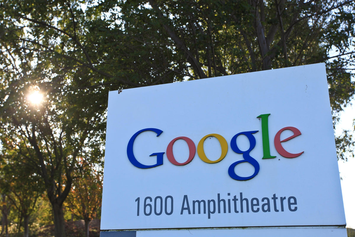 A Google sign marks the company's headquarters in Mountain View, California, in November 2009. The Justice Department filed a lawsuit against Google on October 29, 2026, alleging the company violated federal military reemployment protections after Army