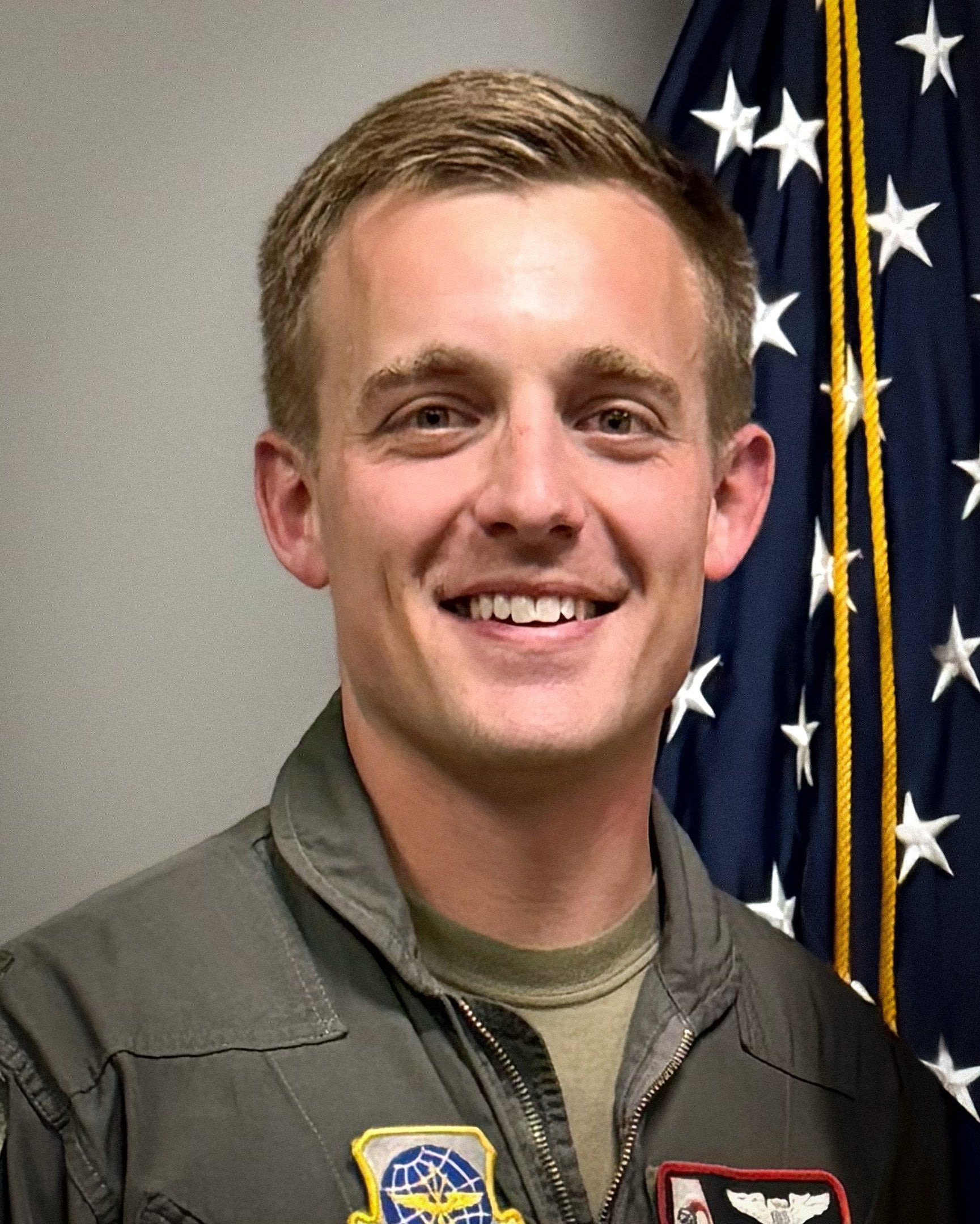 Maj. John “Alex” Klinner, an evaluator pilot with the 99th Air Refueling Squadron, was one of six Airmen killed March 12, 2026, when a KC-135 Stratotanker crashed in western Iraq during Operation Epic Fury. U.S. Air Force courtesy photo.