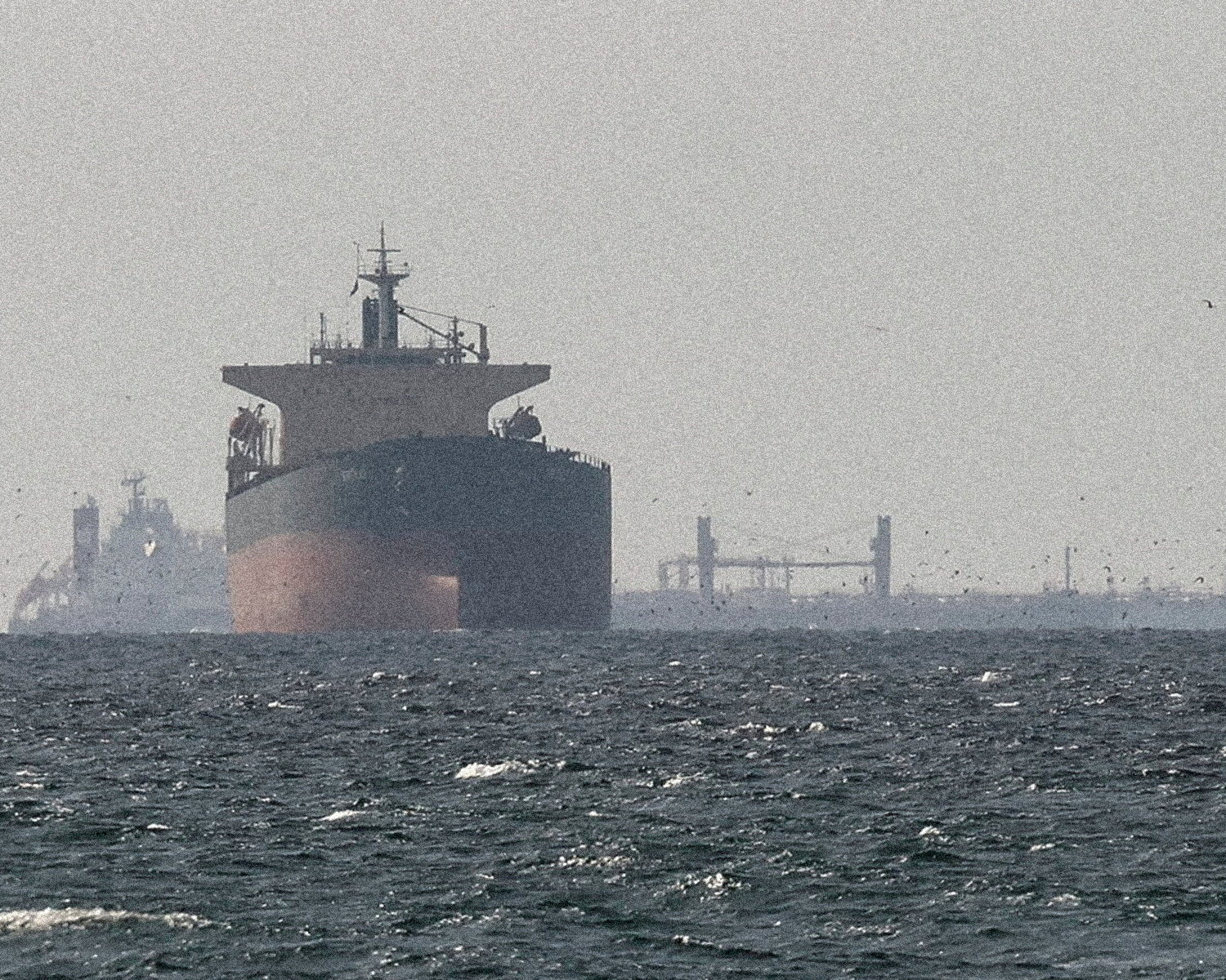 Hormuz shipping again near standstill after shots and seizure