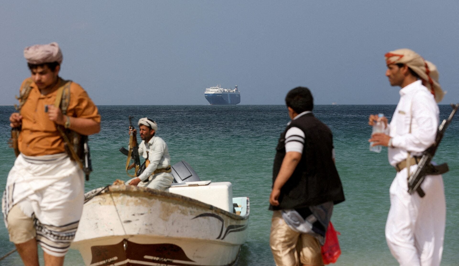 Yemen's Houthis target three ships in Red Sea and Arabian Sea