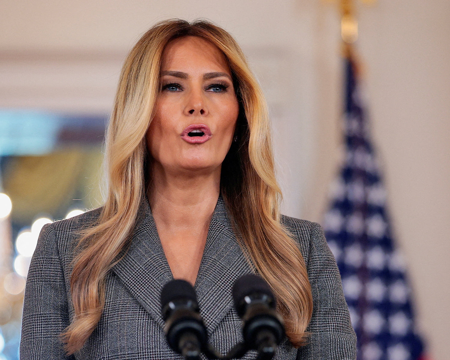Melania Trump says she never had a relationship with Epstein