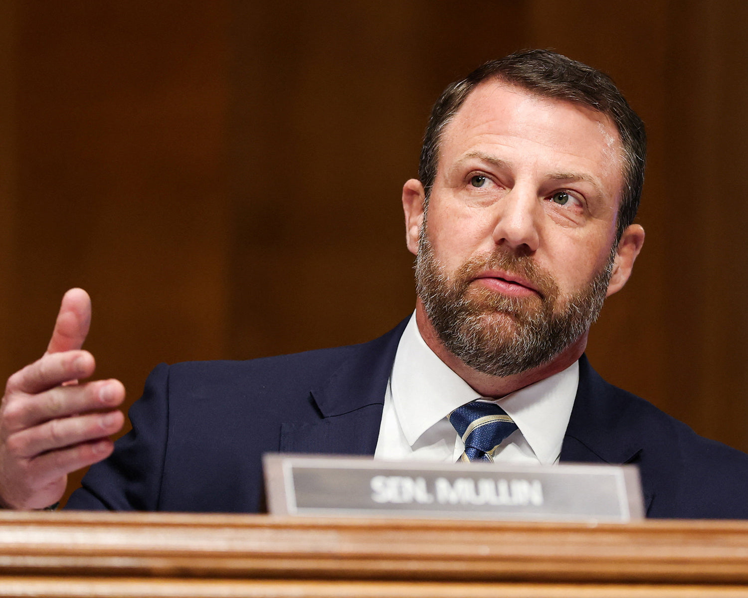 Trump taps US Senator Mullin to replace Noem as DHS chief