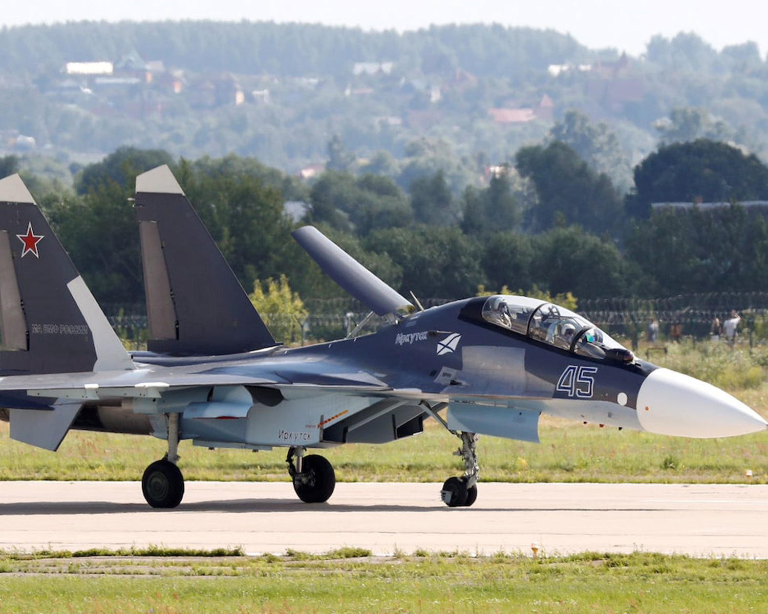 Ukraine says it destroyed one Russian military jet, damaged four in Crimea