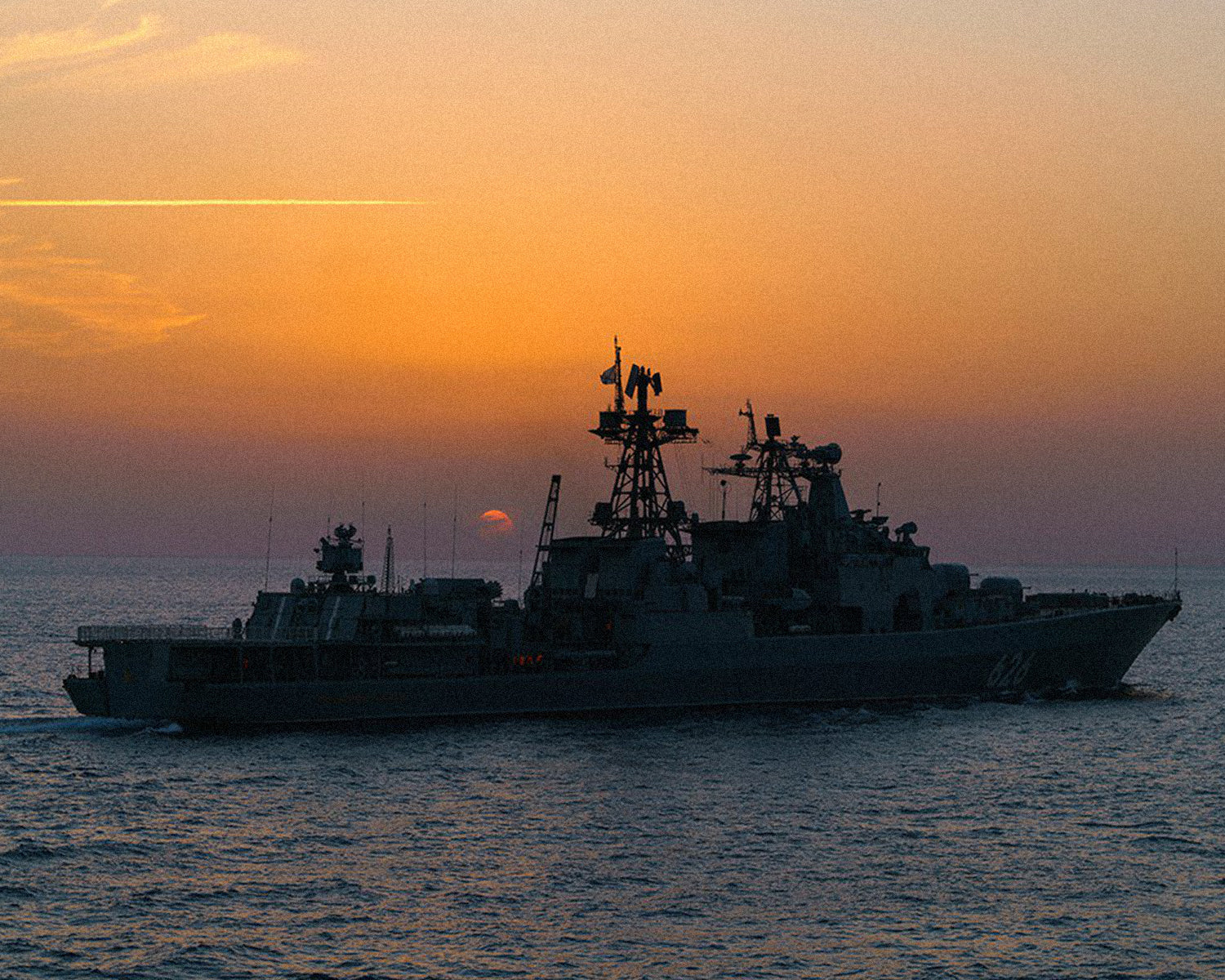 Russian warships provoking Danish naval defenses, Denmark says