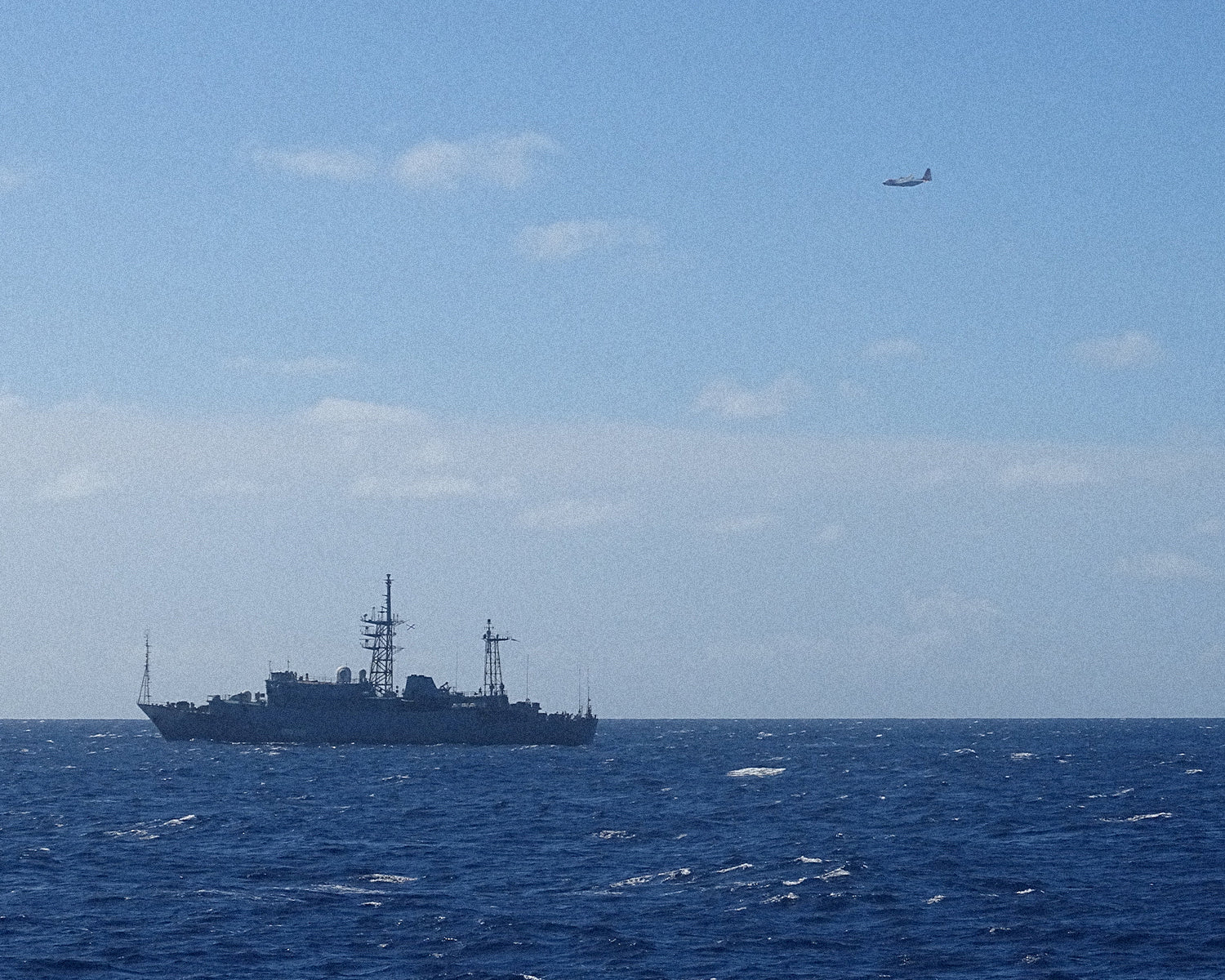 US Coast Guard responds to Russian spy ship near waters off Oahu