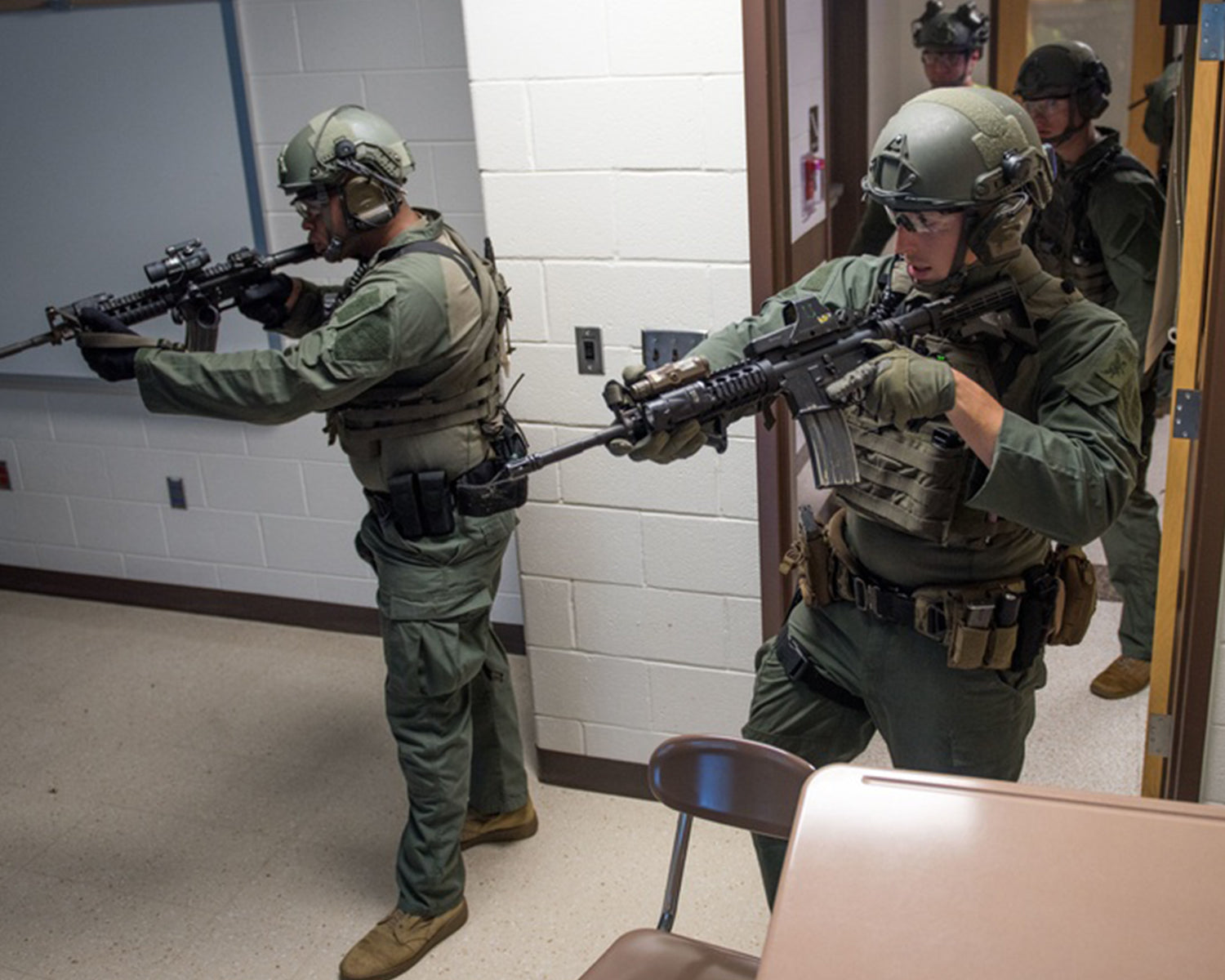Five soldiers shot at Fort Stewart, shooter in custody