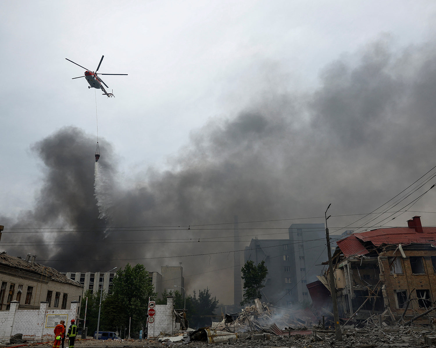 Russian strikes kill at least 15 in Kyiv, other cities