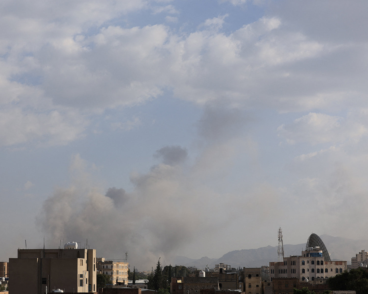 Israel strikes Yemen's Sanaa a day after Eilat drone attack