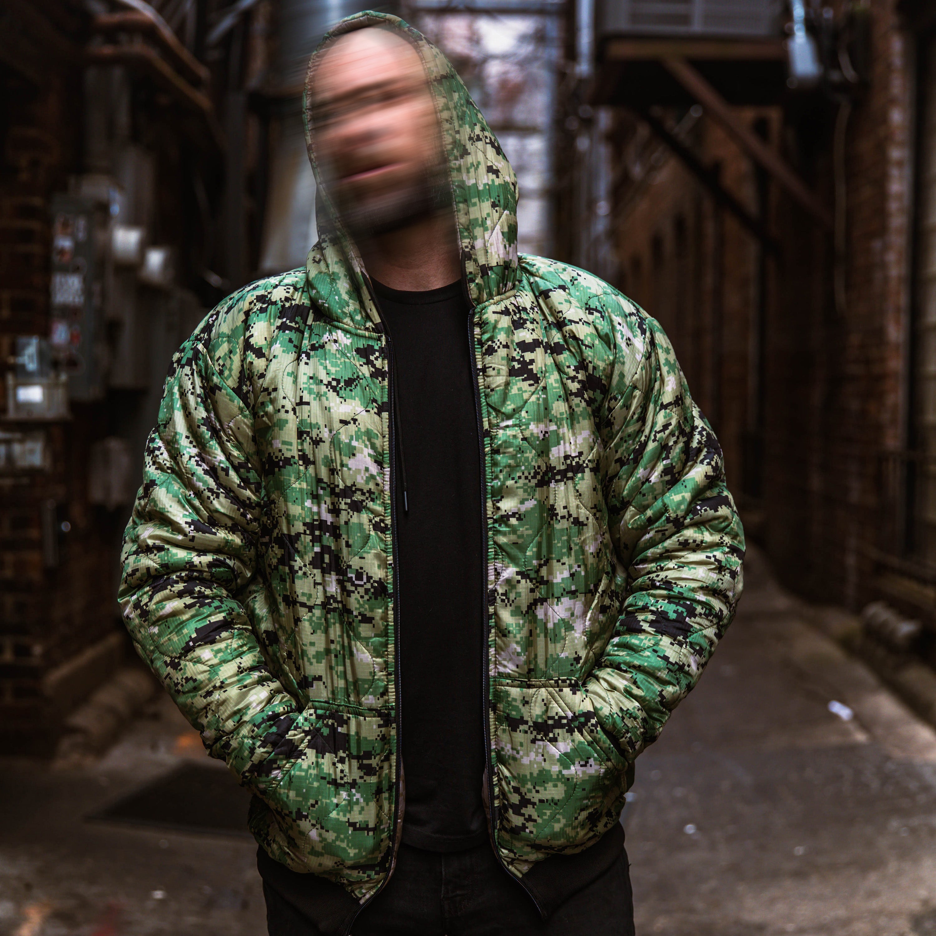 AOR2 + AOR1 Reversible Zip-Up Woobie Hoodie