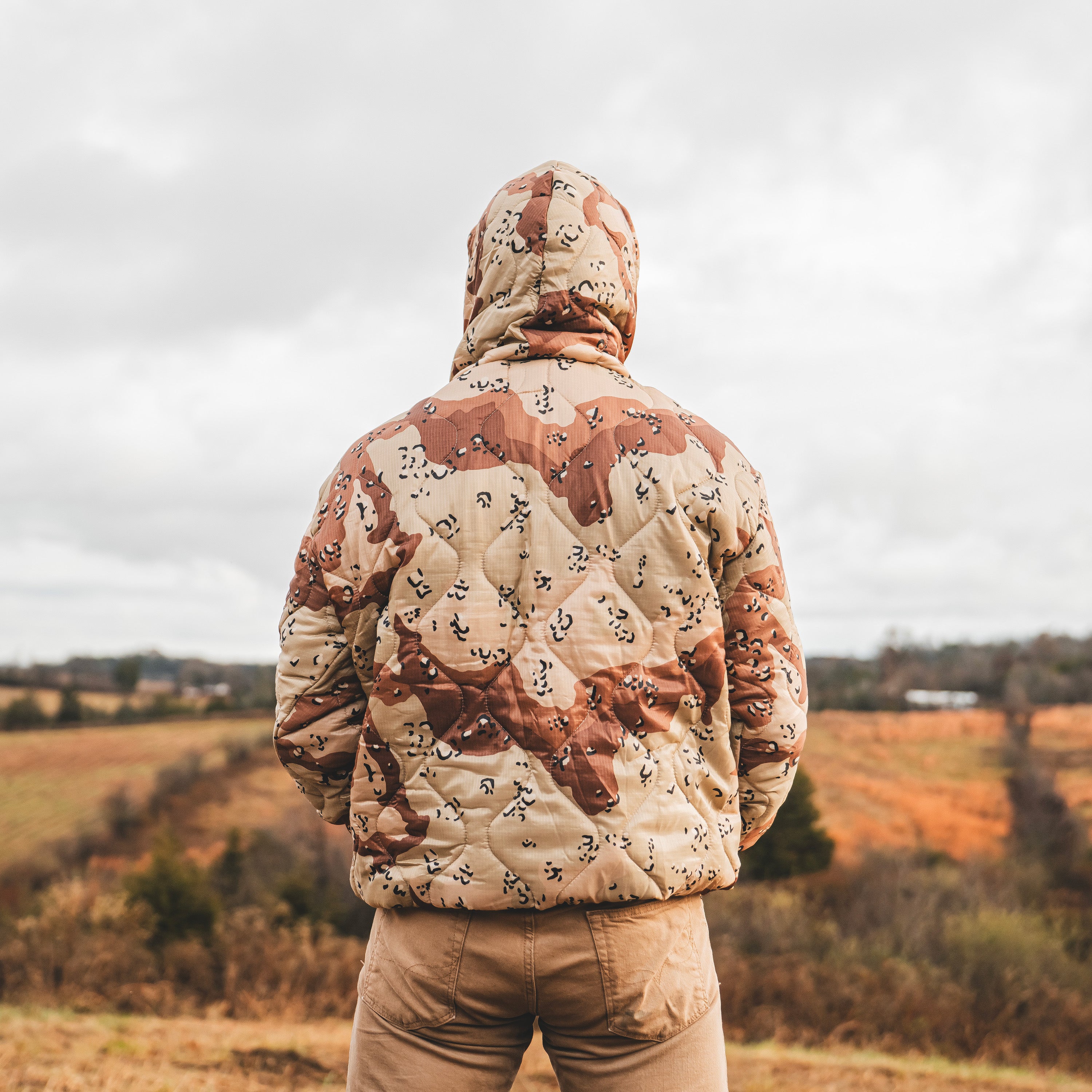 Chocolate Chip Camo Pullover Woobie Hoodie