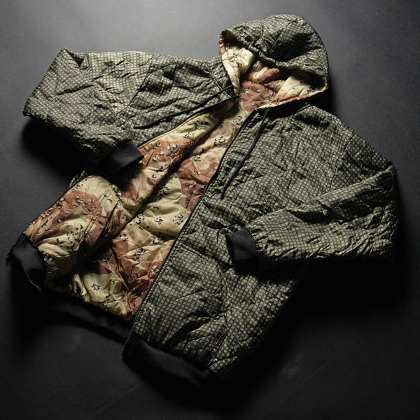 DNC & Chocolate Chip Camo Reversible Zip-Up Woobie Hoodie | OAF