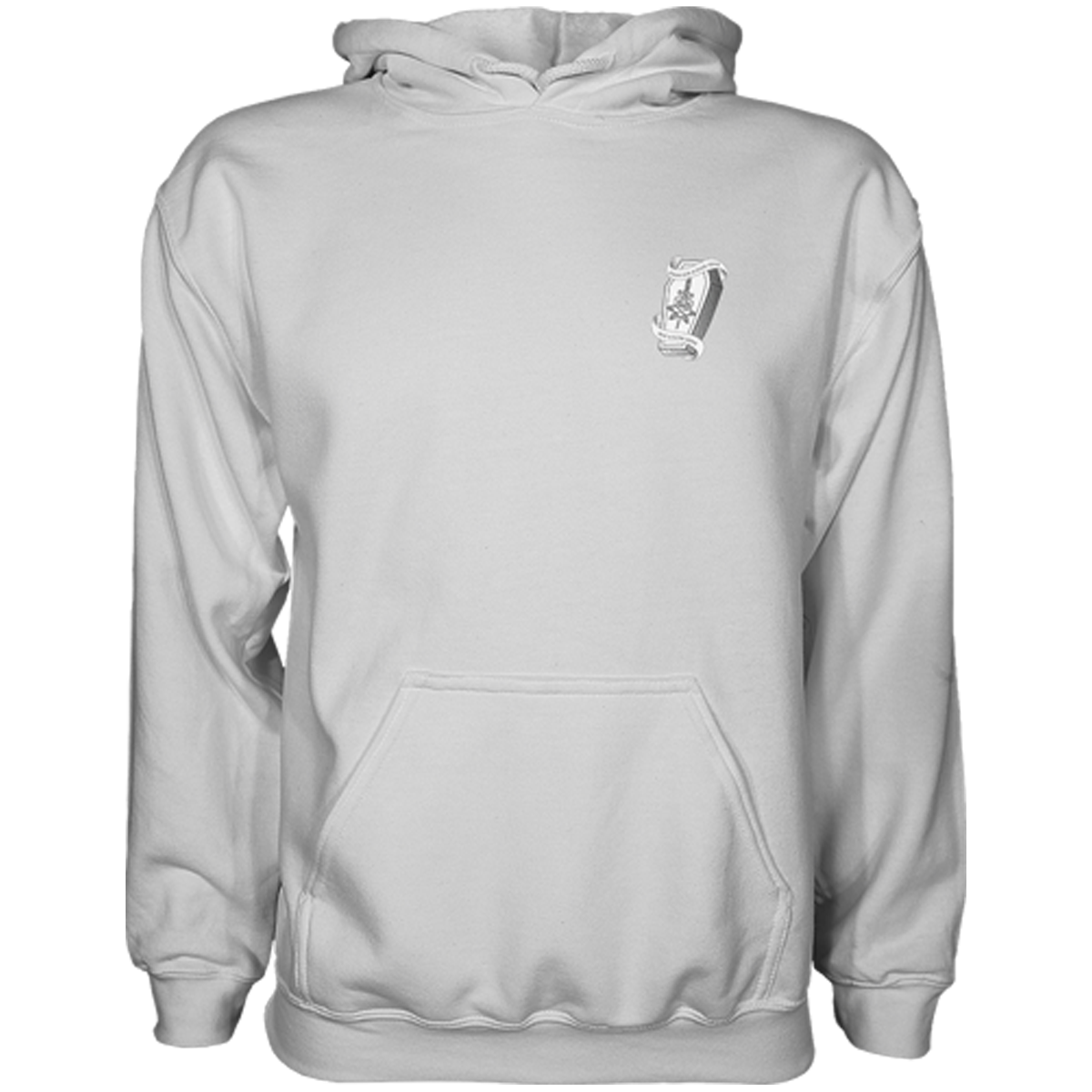 HERE FOR A GOOD TIME HOODIE WHITE FRONT