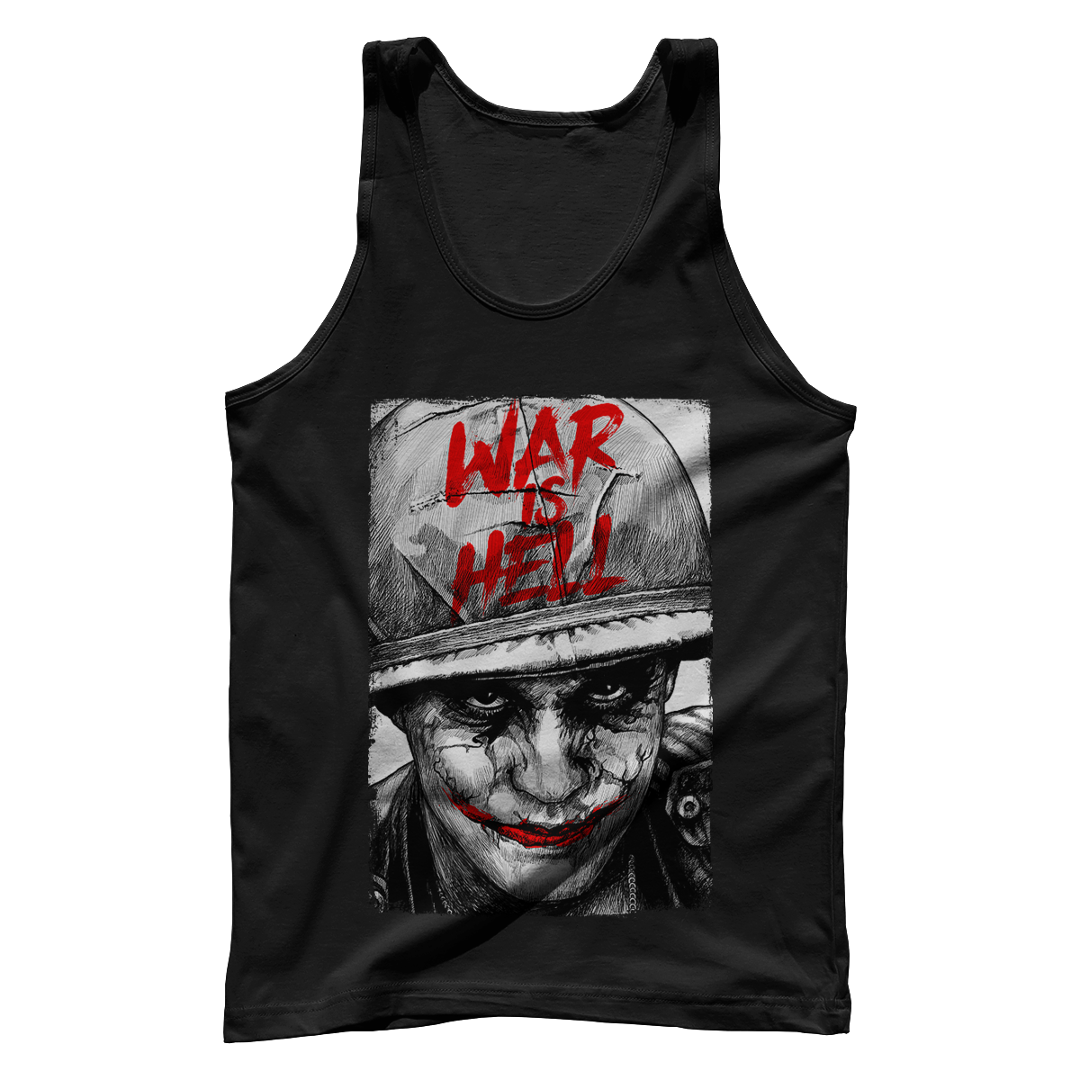 War Is Hell Tank Black 