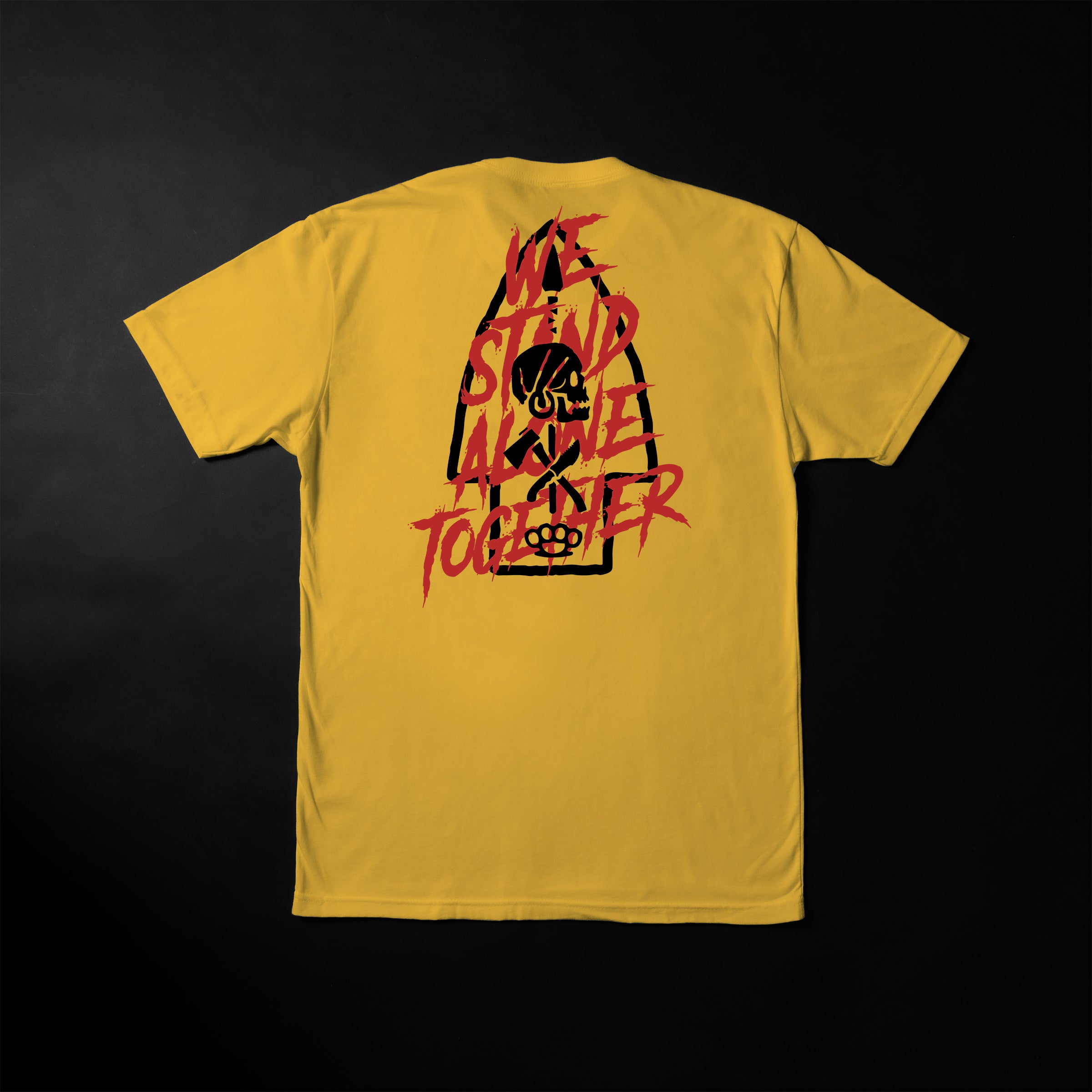 The Alone Together Tee - Gold