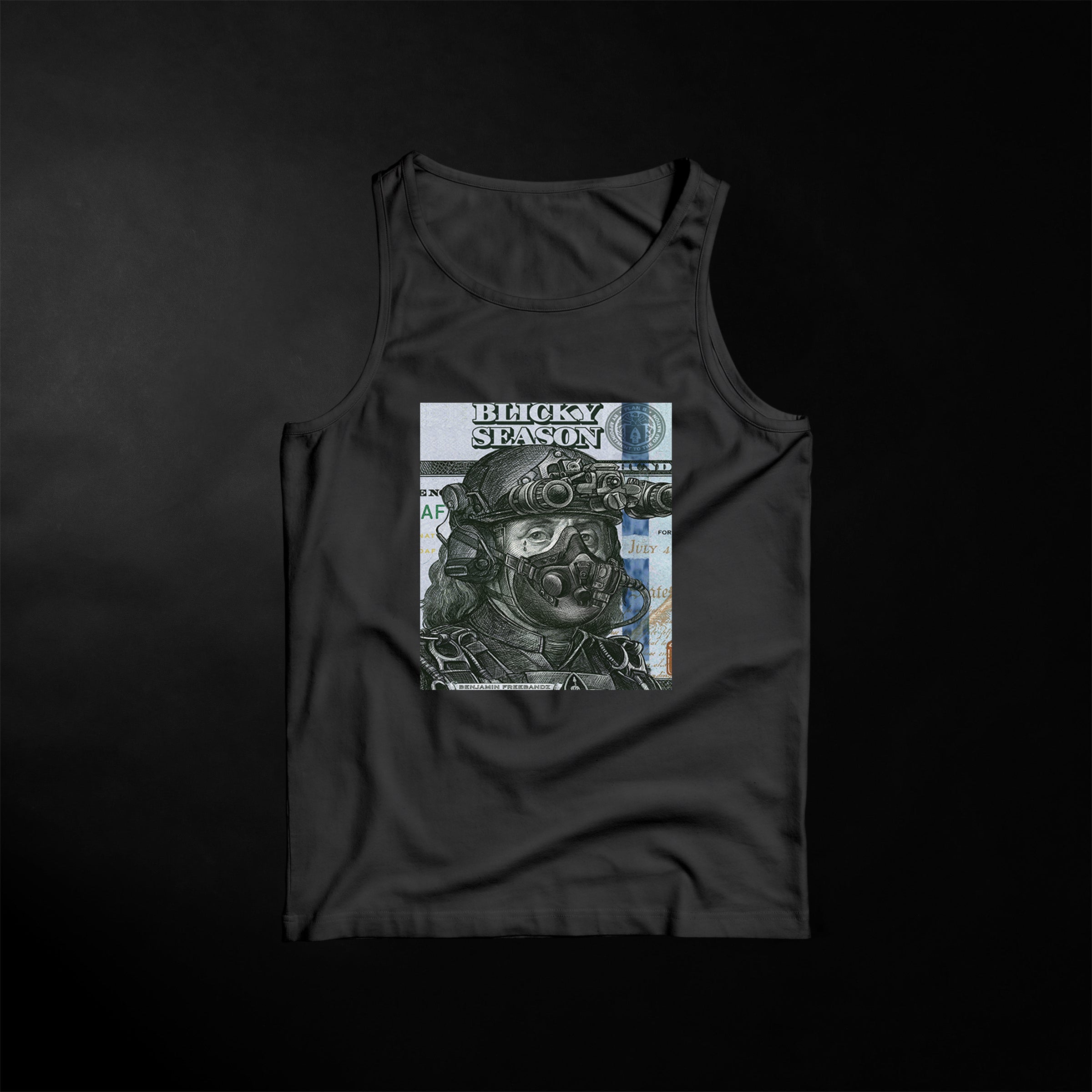 Blicky Season: Benjamin Freebandz Hoodie & Tank