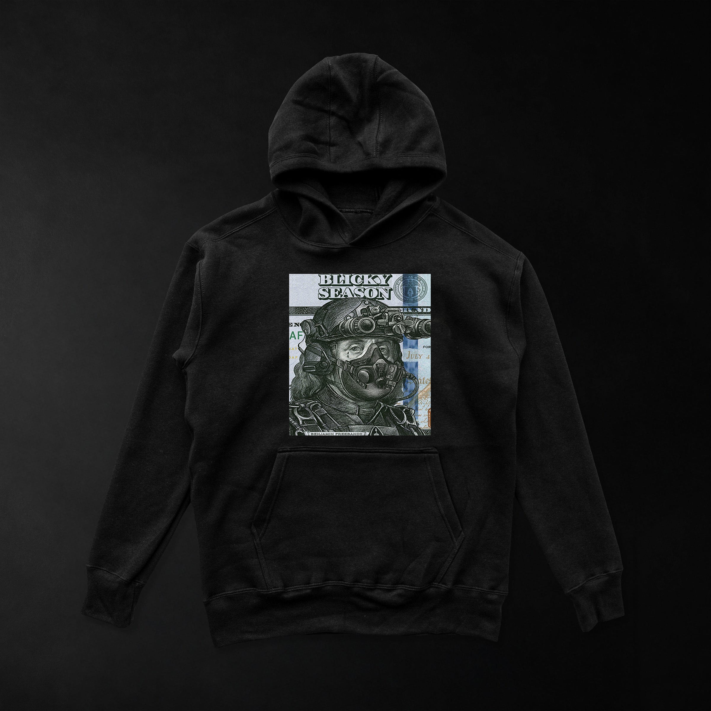Blicky Season: Benjamin Freebandz Hoodie & Tank
