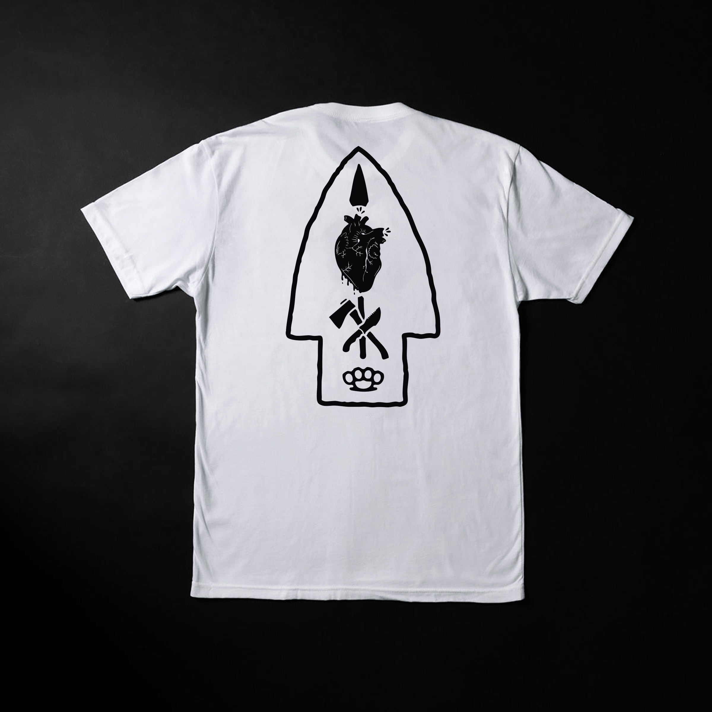 The Dark Heart Tee - White