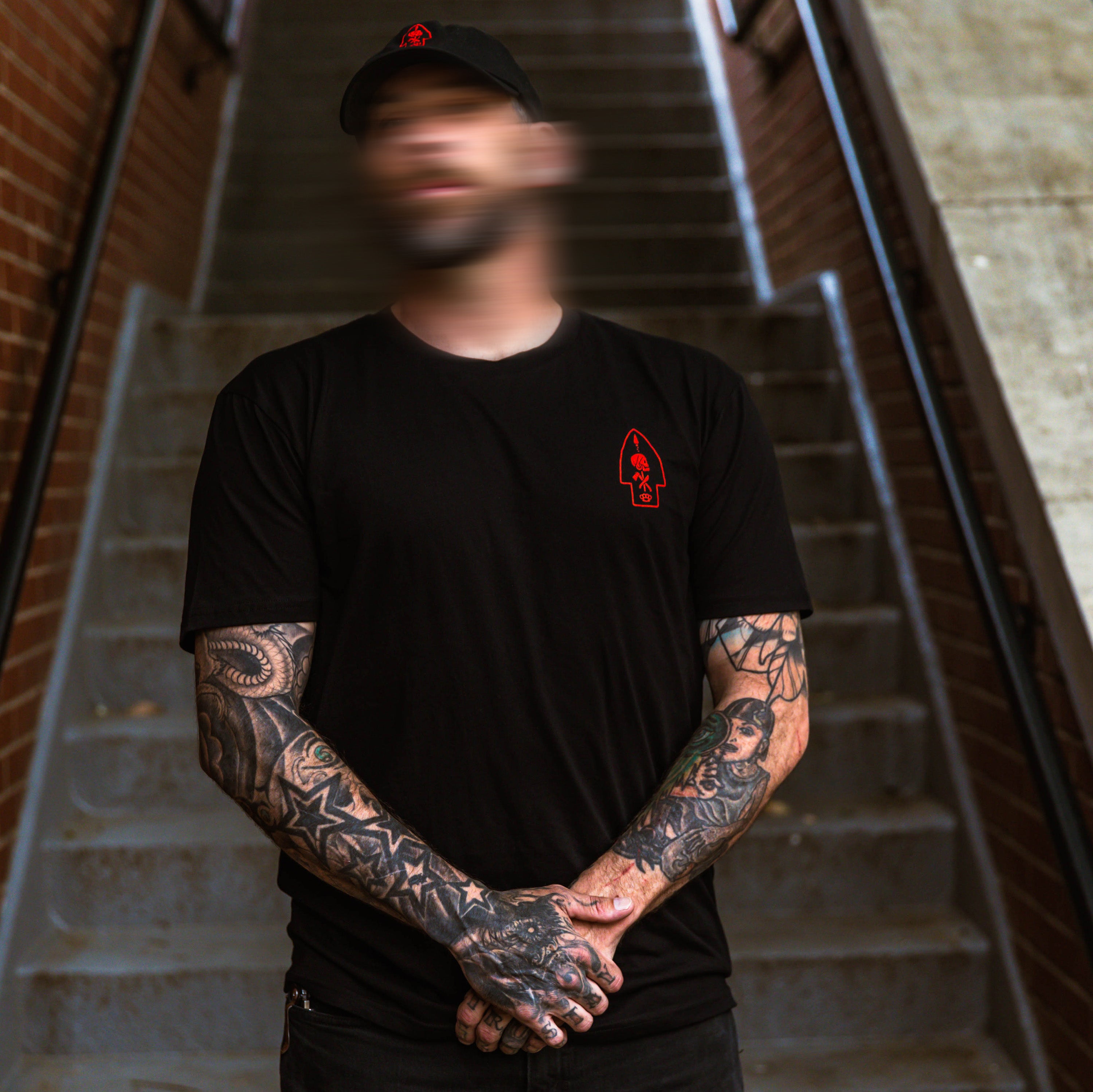 Red Bad Larry Tee