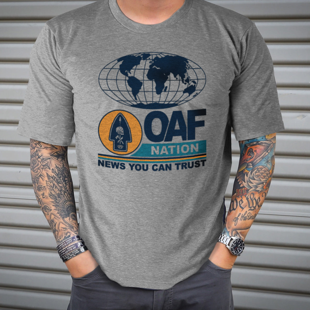 OAF Nation News V1 Tee